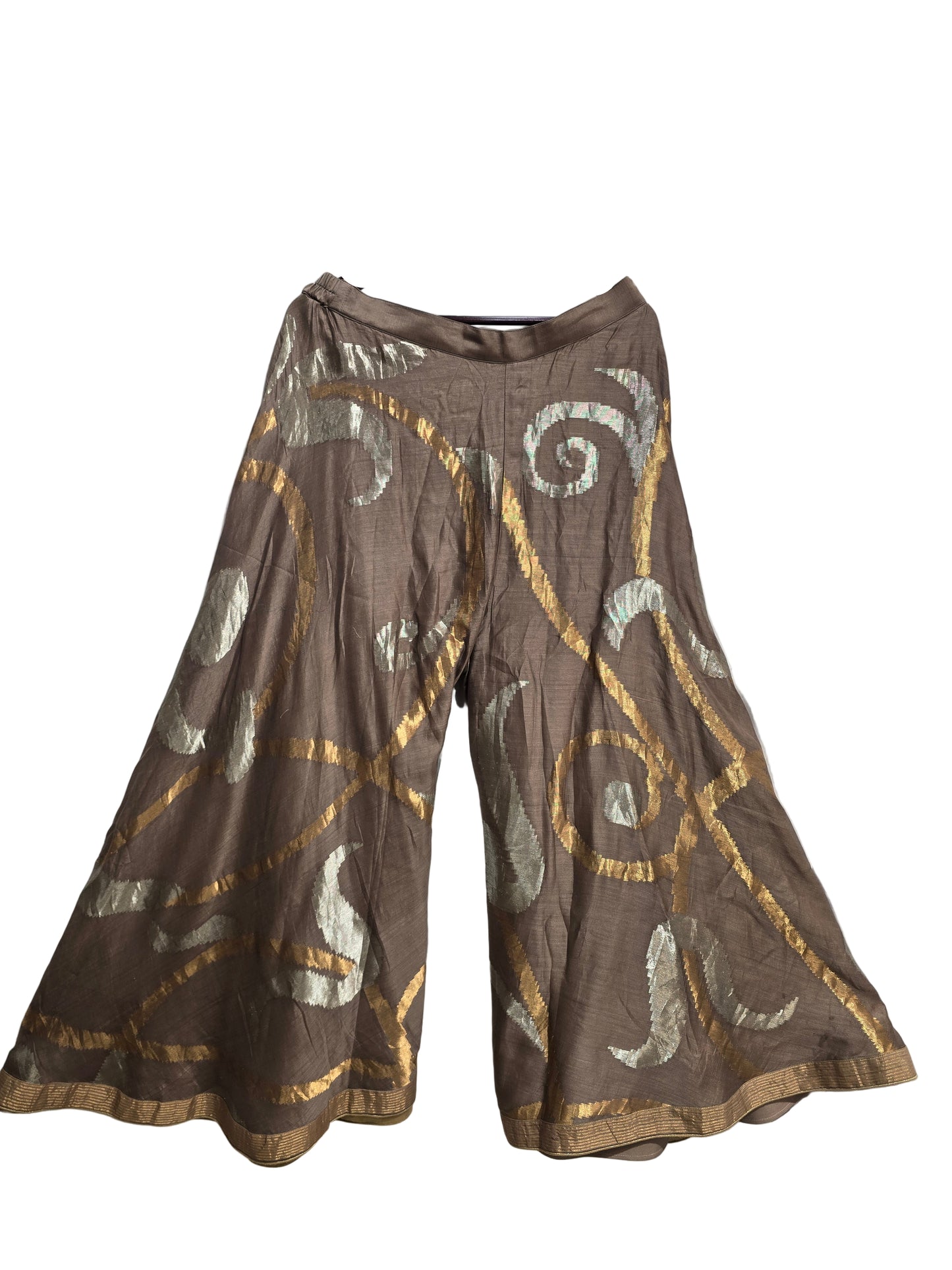 Stitched tunic with sharara set