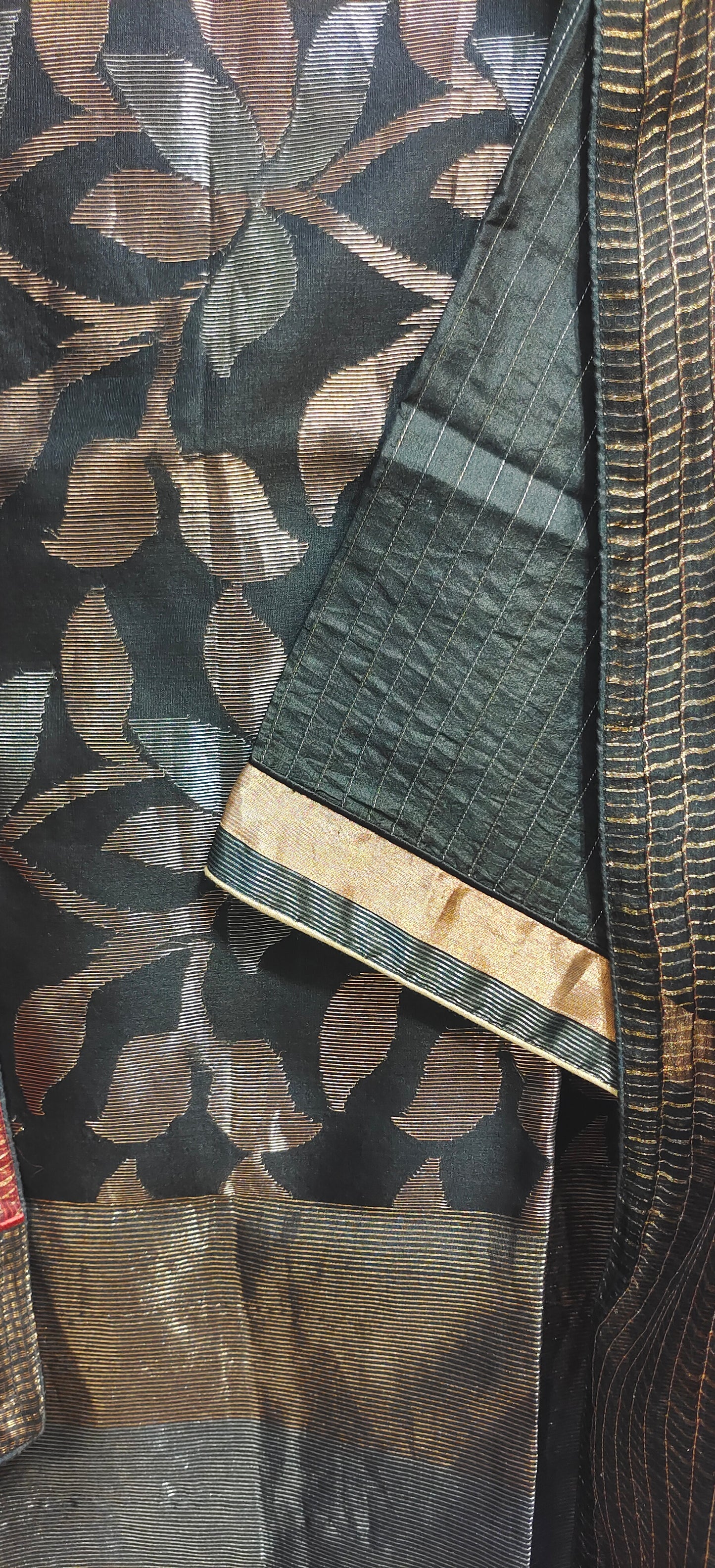 Semi Stitched Formal Chanderi Suitset