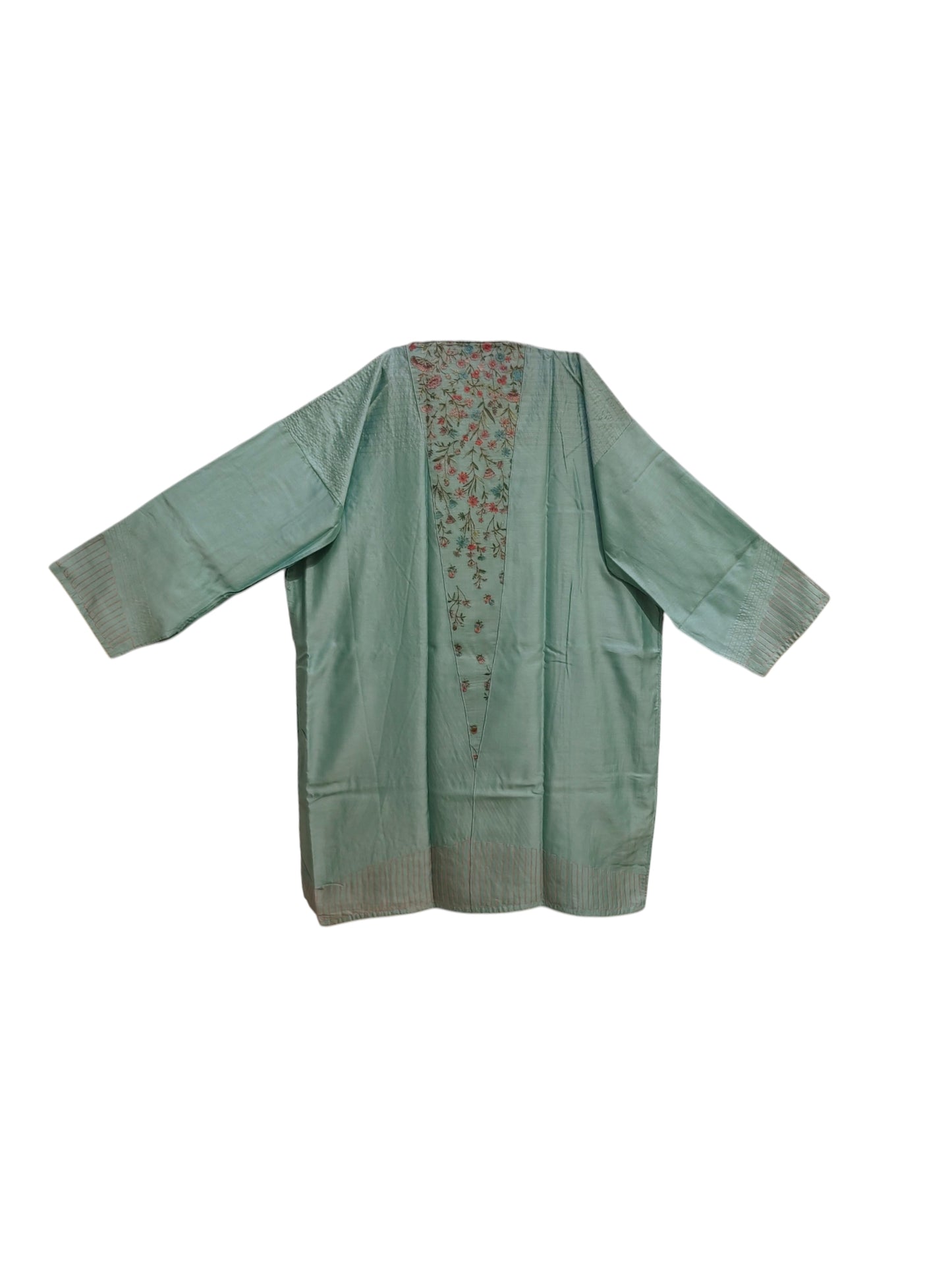 Semi Stitched Chanderi Formal Suitset