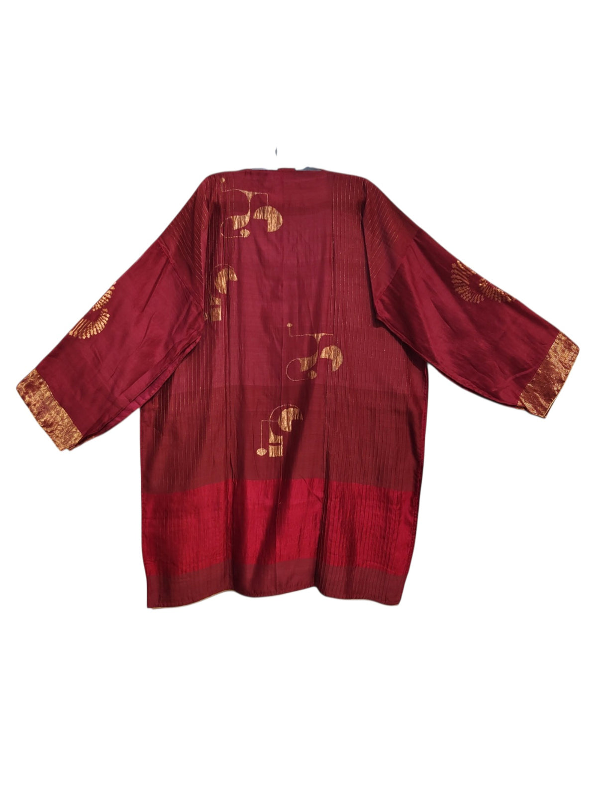 Semi Stitched Chanderi Formal kurta