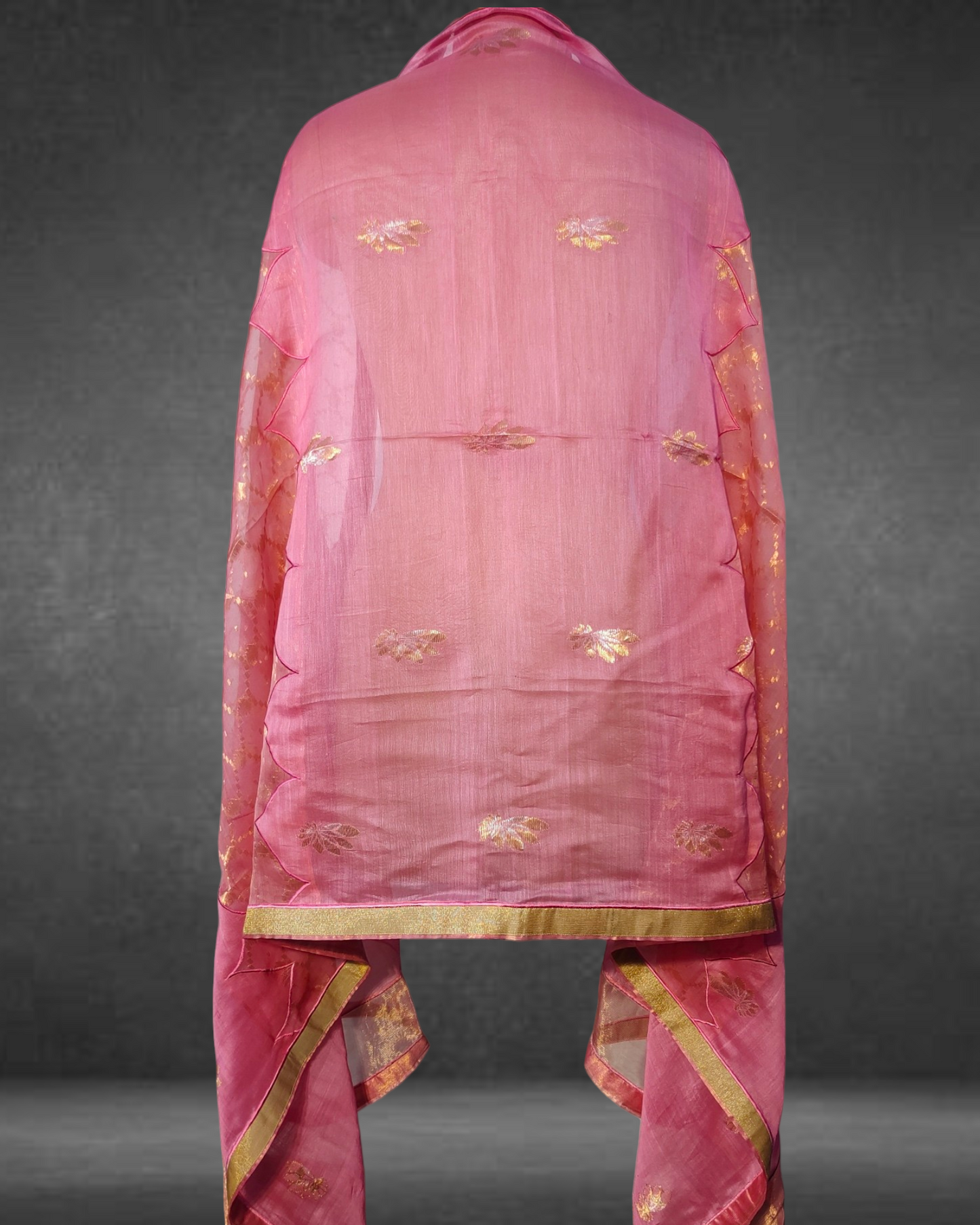 Pure Silk Dupatta (VKSDNOV11DUP69) - VISHAL KAPUR