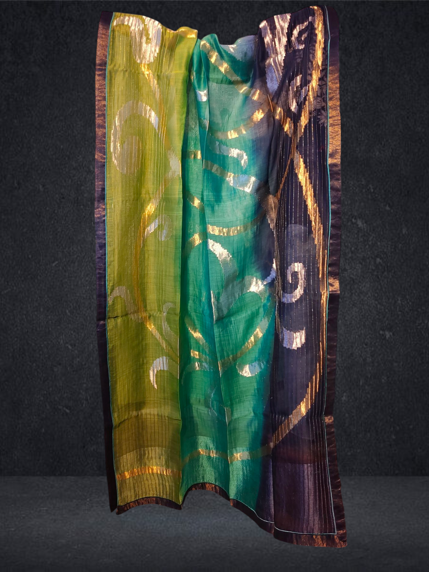 Stylish Silk Applique Dupatta VISHAL KAPUR STUDIO