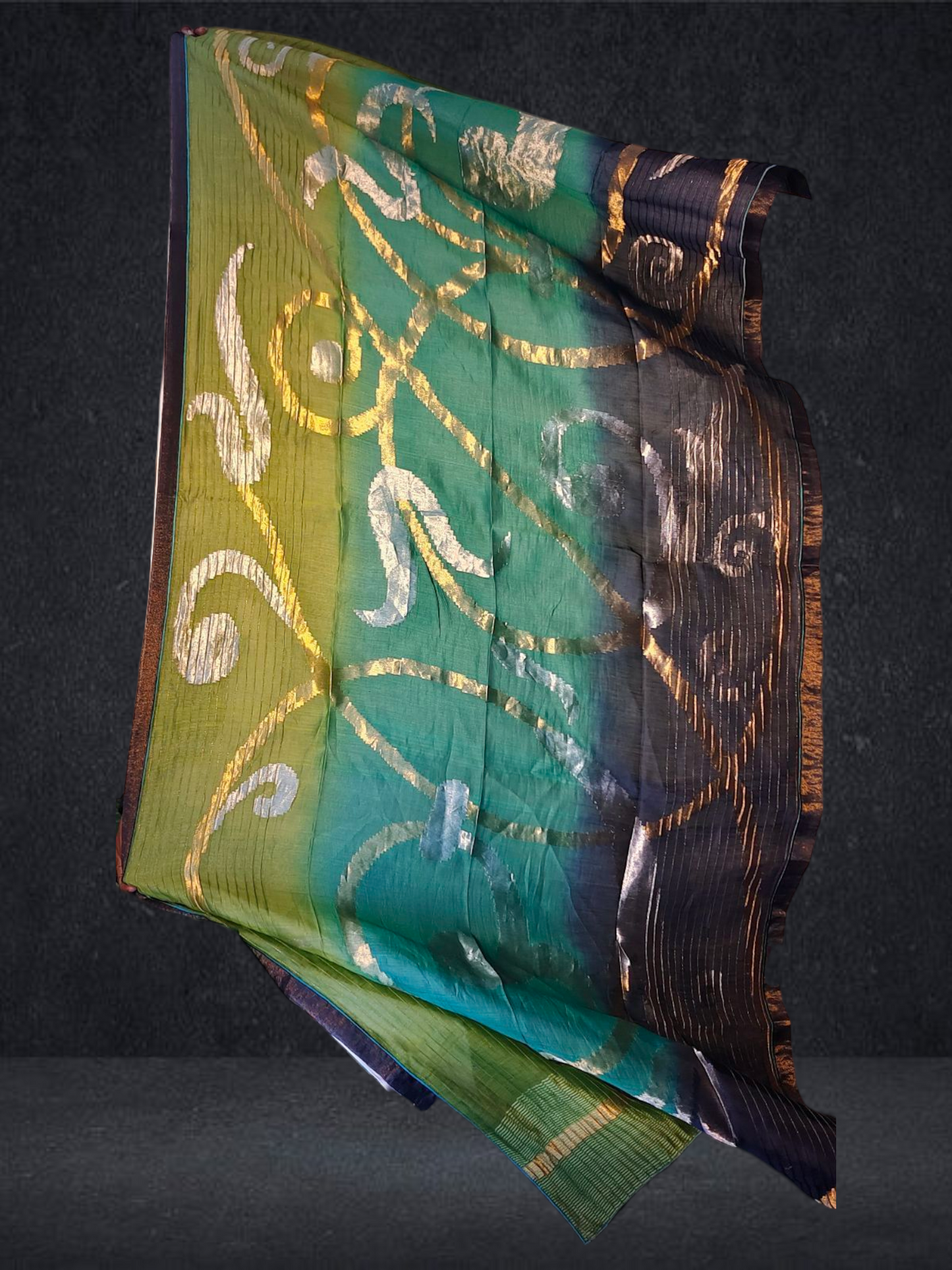 Stylish Silk Applique Dupatta VISHAL KAPUR STUDIO