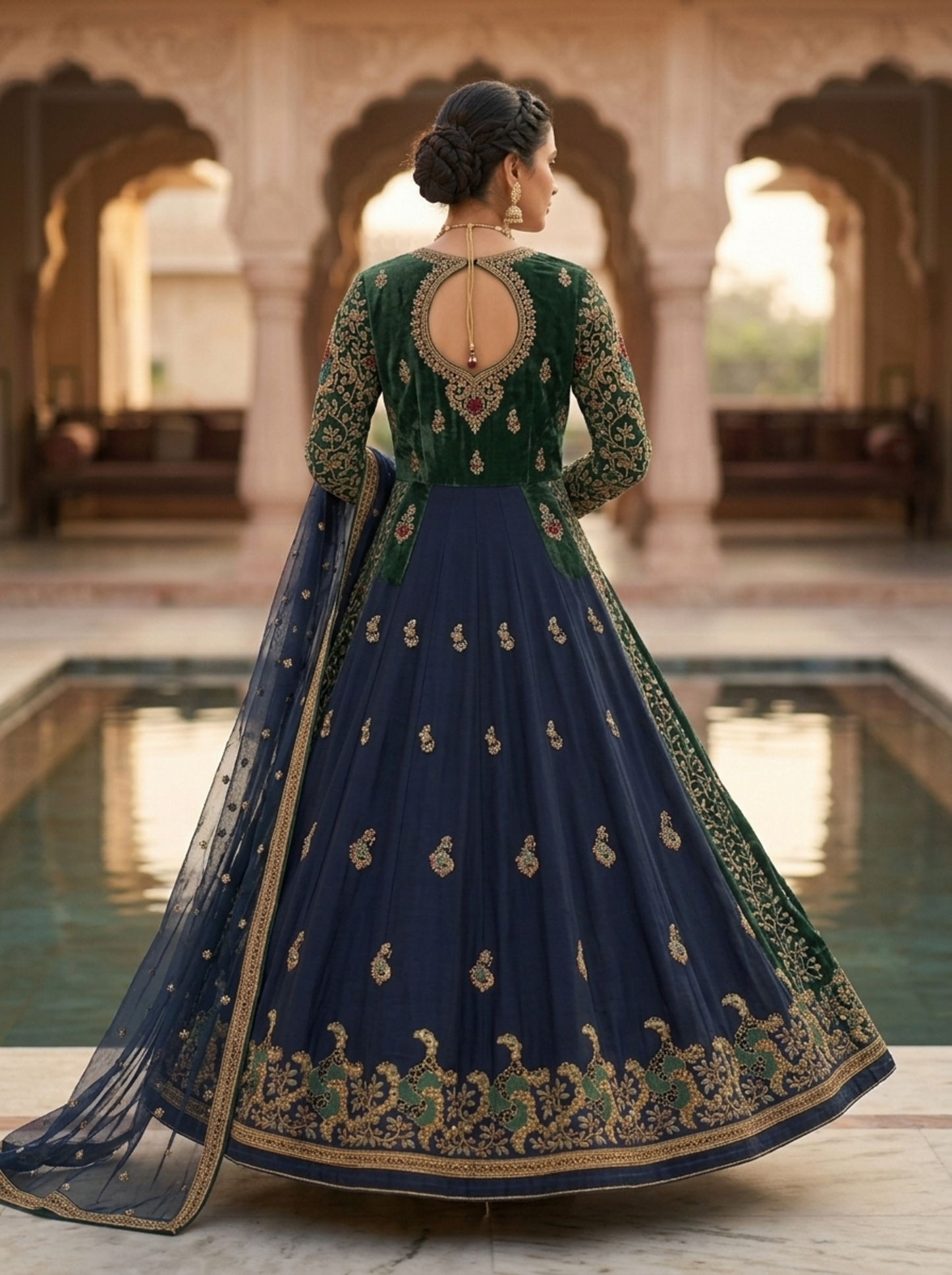 Embroidered Formal Anarkali Set