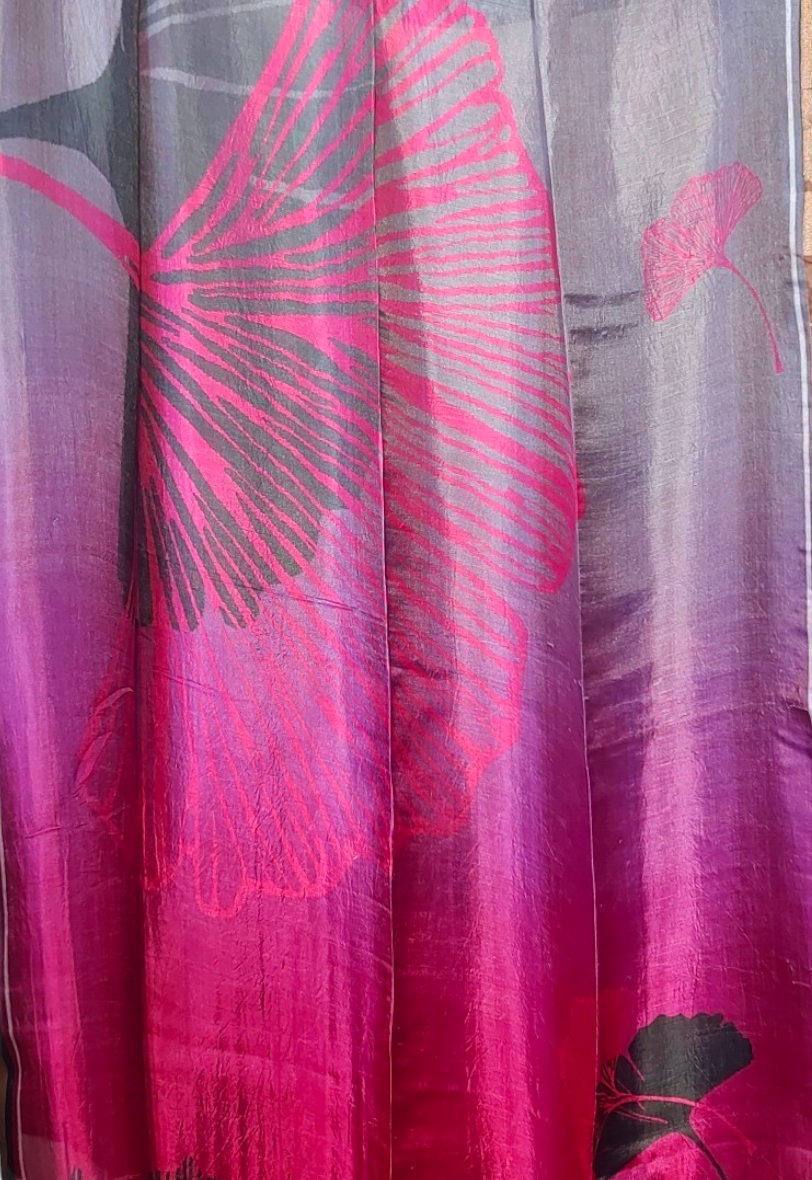 Printed Pure Silk Dupatta (VKSDNOV11DUP35) - VISHAL KAPUR