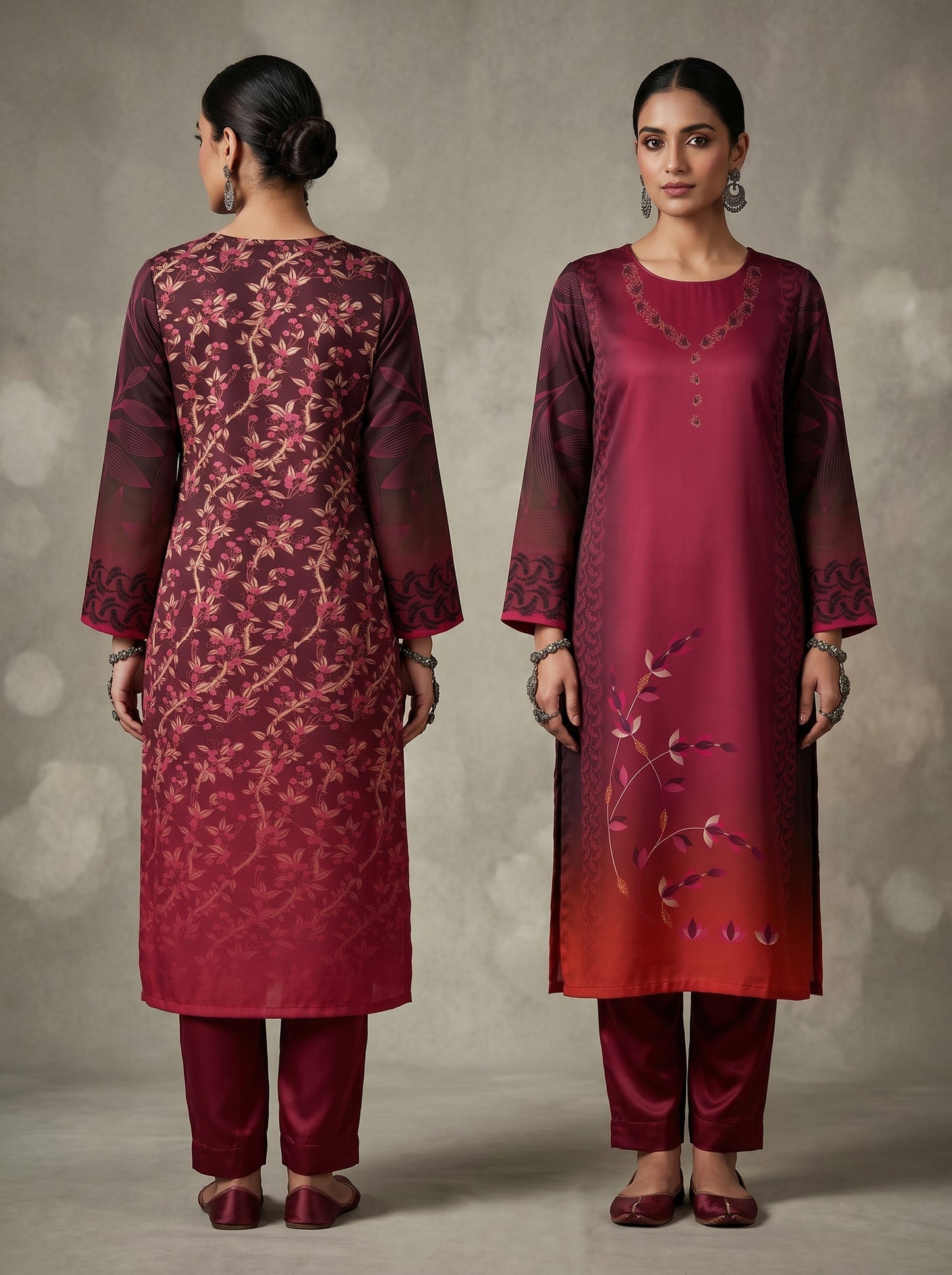 Semi Stitched Chanderi Casual kurta