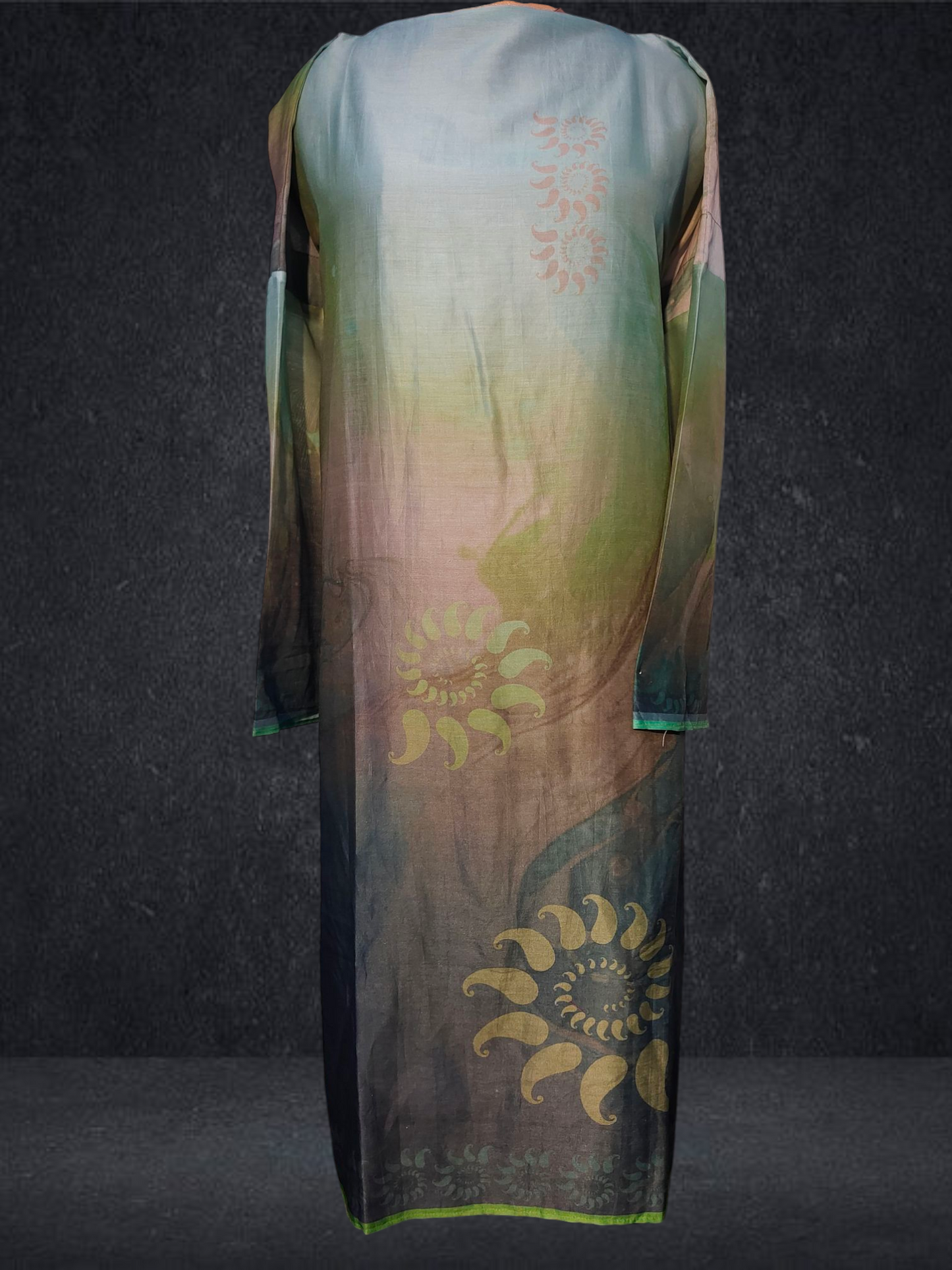 Semi Stitched Chanderi Kurta VISHAL KAPUR