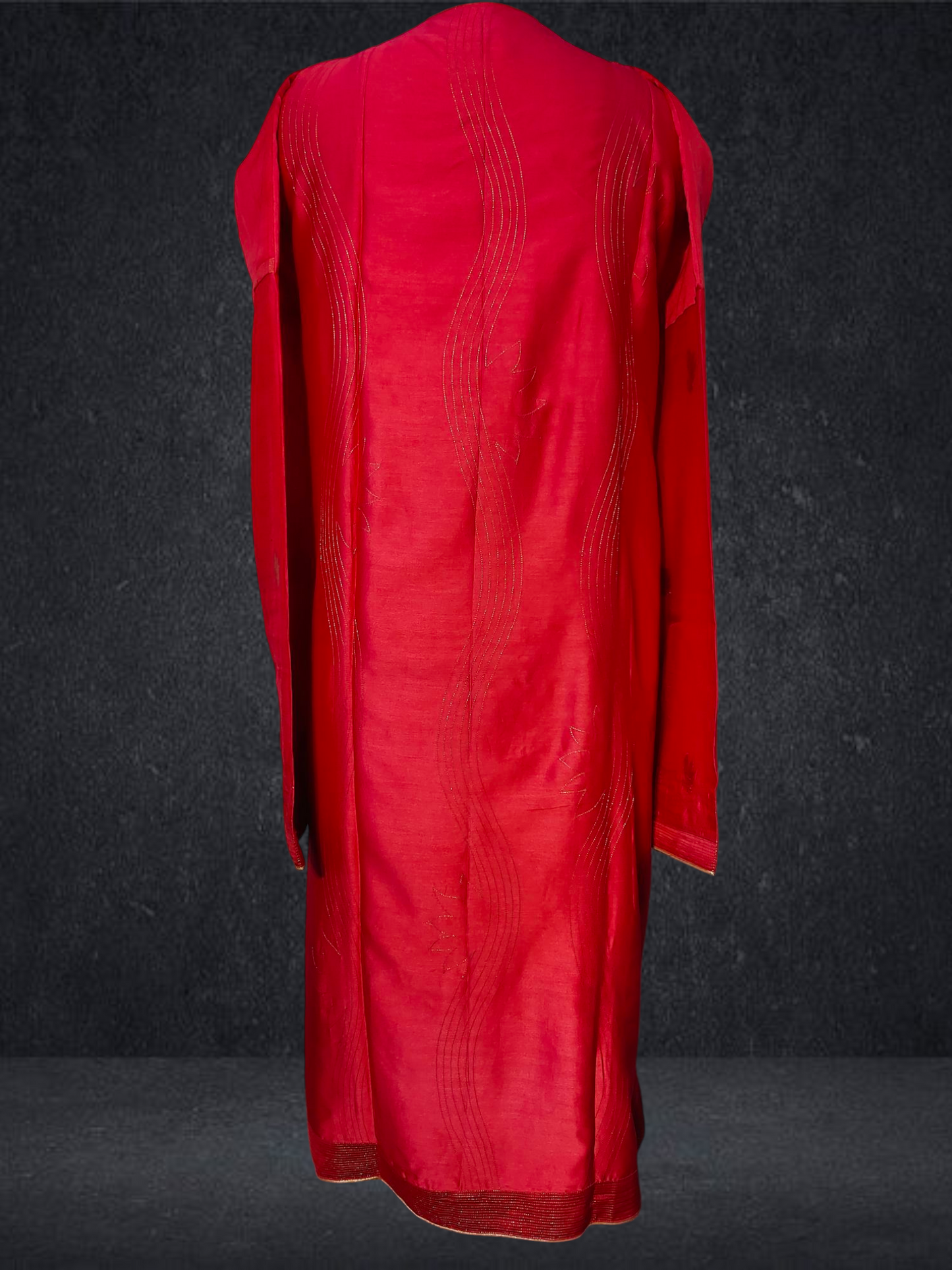 Semi Stitched Formal chanderi Suitset VISHAL KAPUR