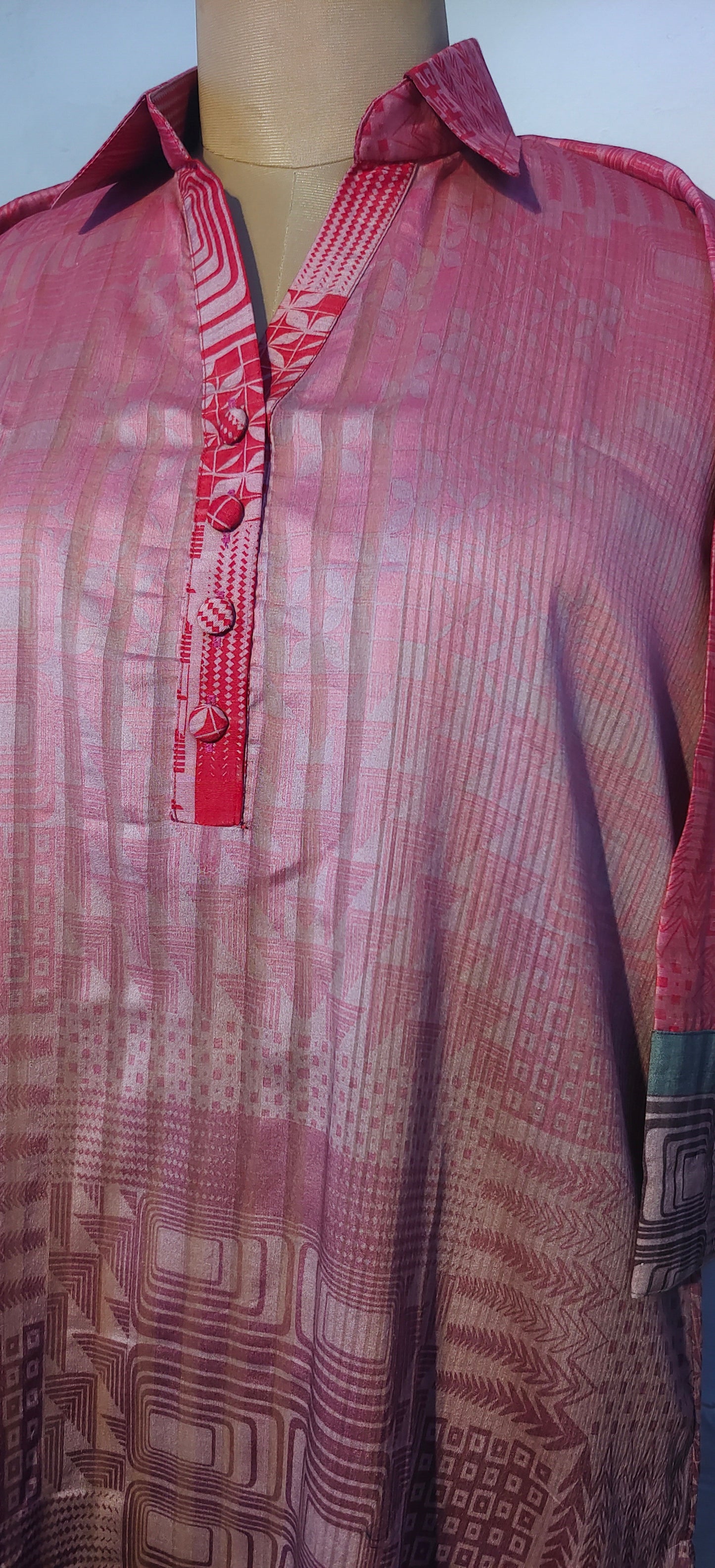 Stitched Digital Printed Short Tunic