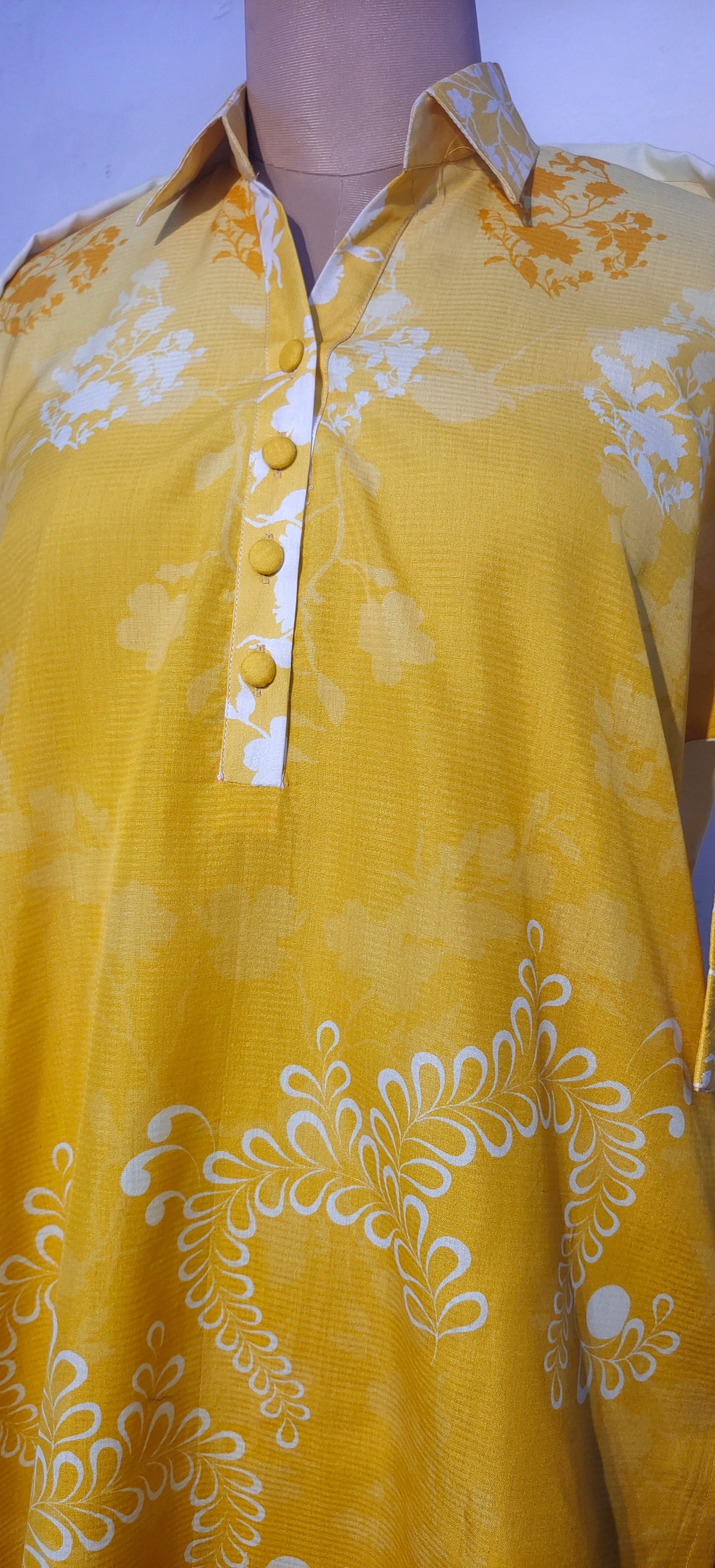 Stitched Digital Printed Short Tunic VISHAL KAPUR STUDIO