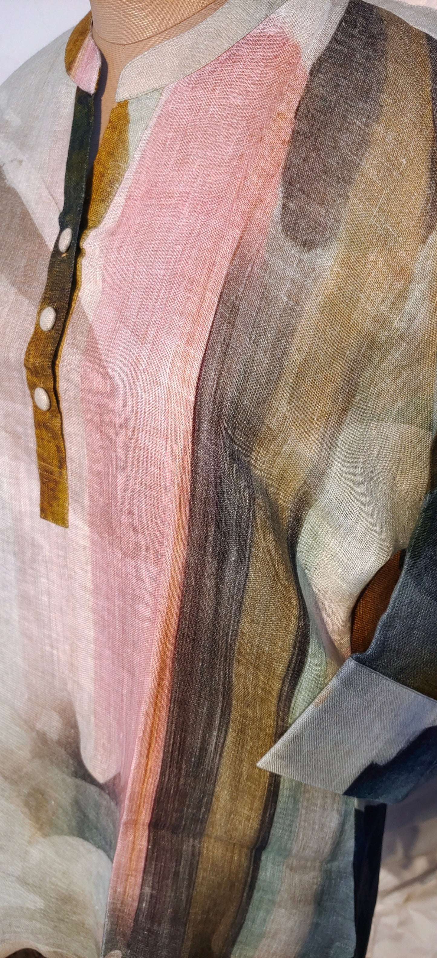 Stitched Digital Printed Short Tunic VISHAL KAPUR STUDIO