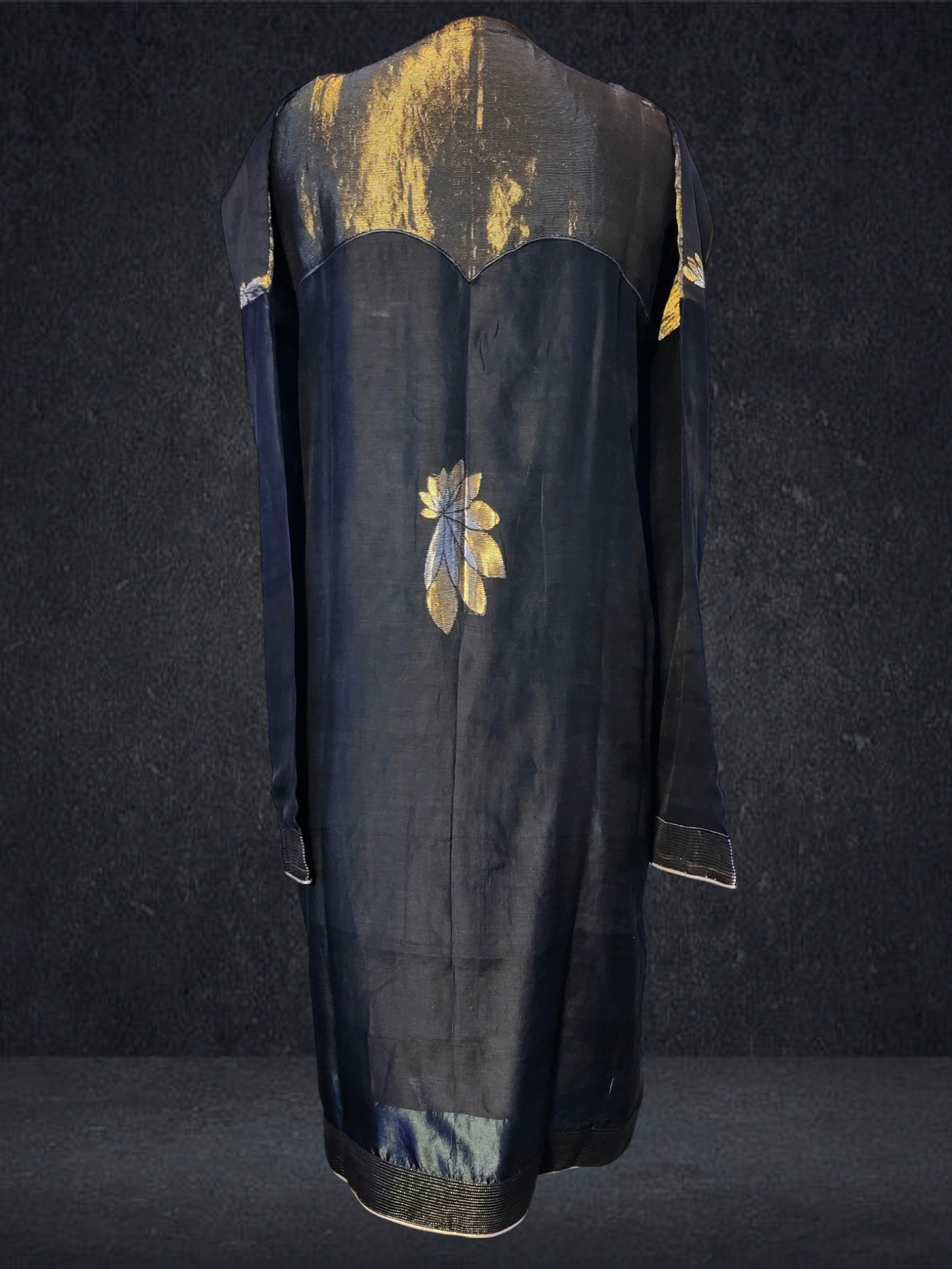 Semi Stitched Chanderi kurta VISHAL KAPUR