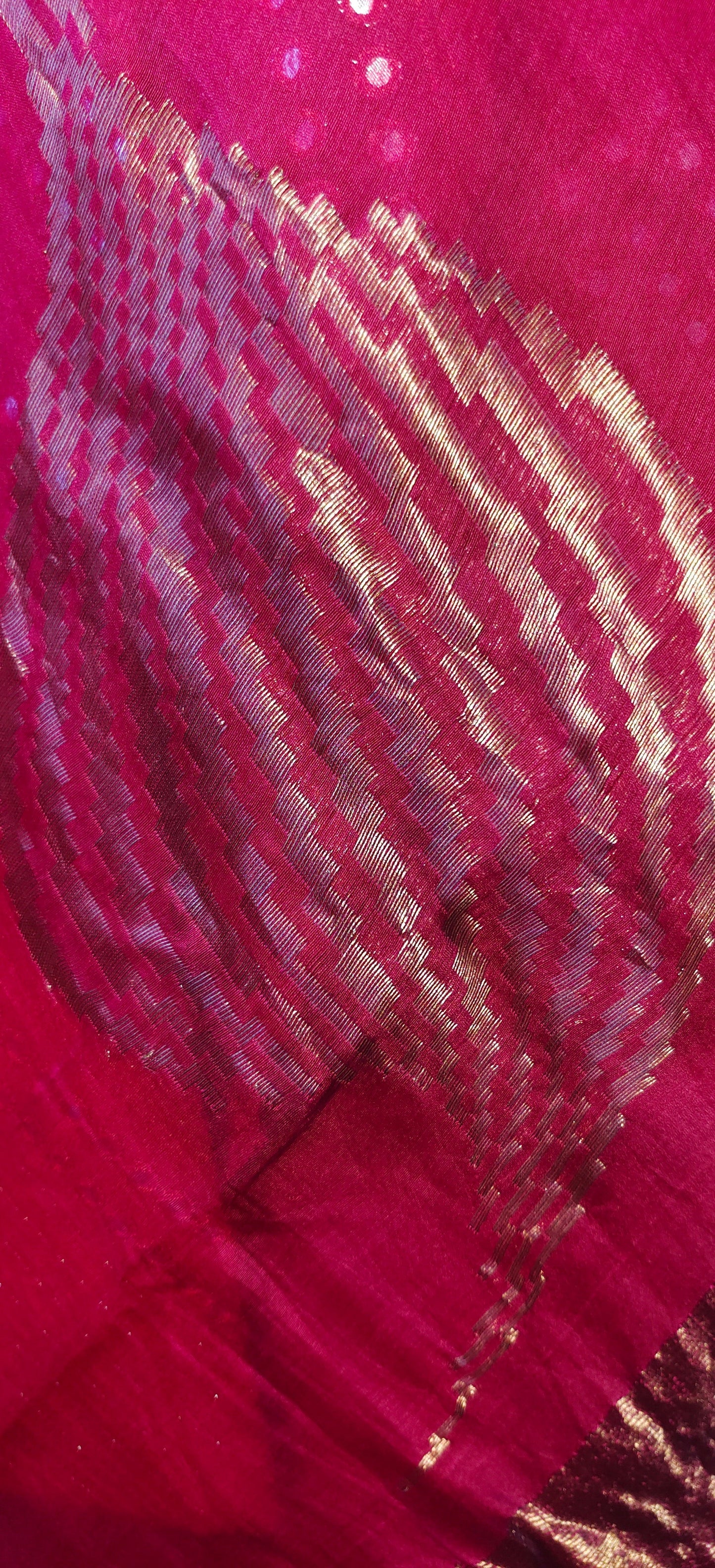 Formal Chanderi Zari Woven Saree VISHAL KAPUR