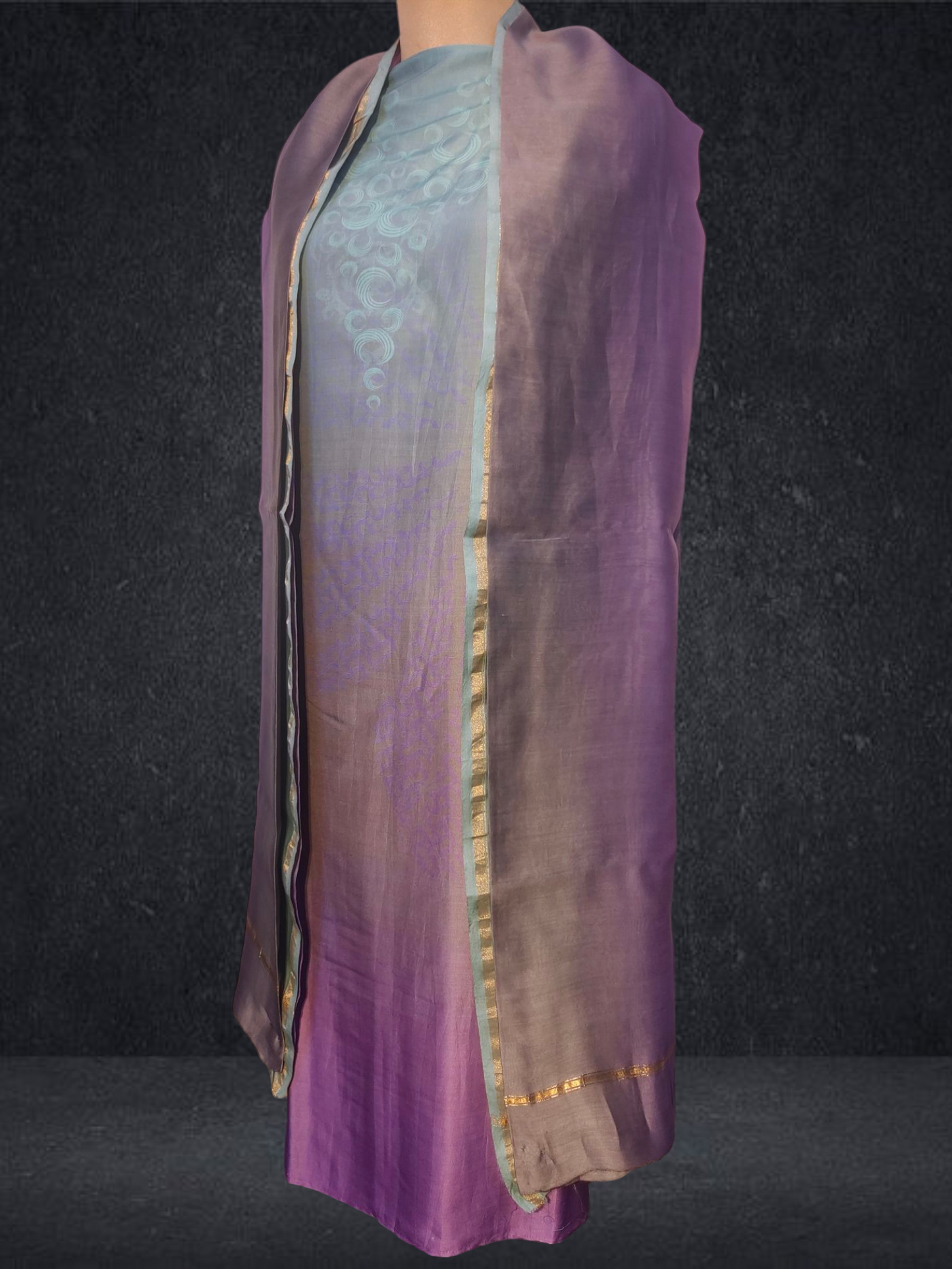 Semi Stitched Cotton kurta VISHAL KAPUR