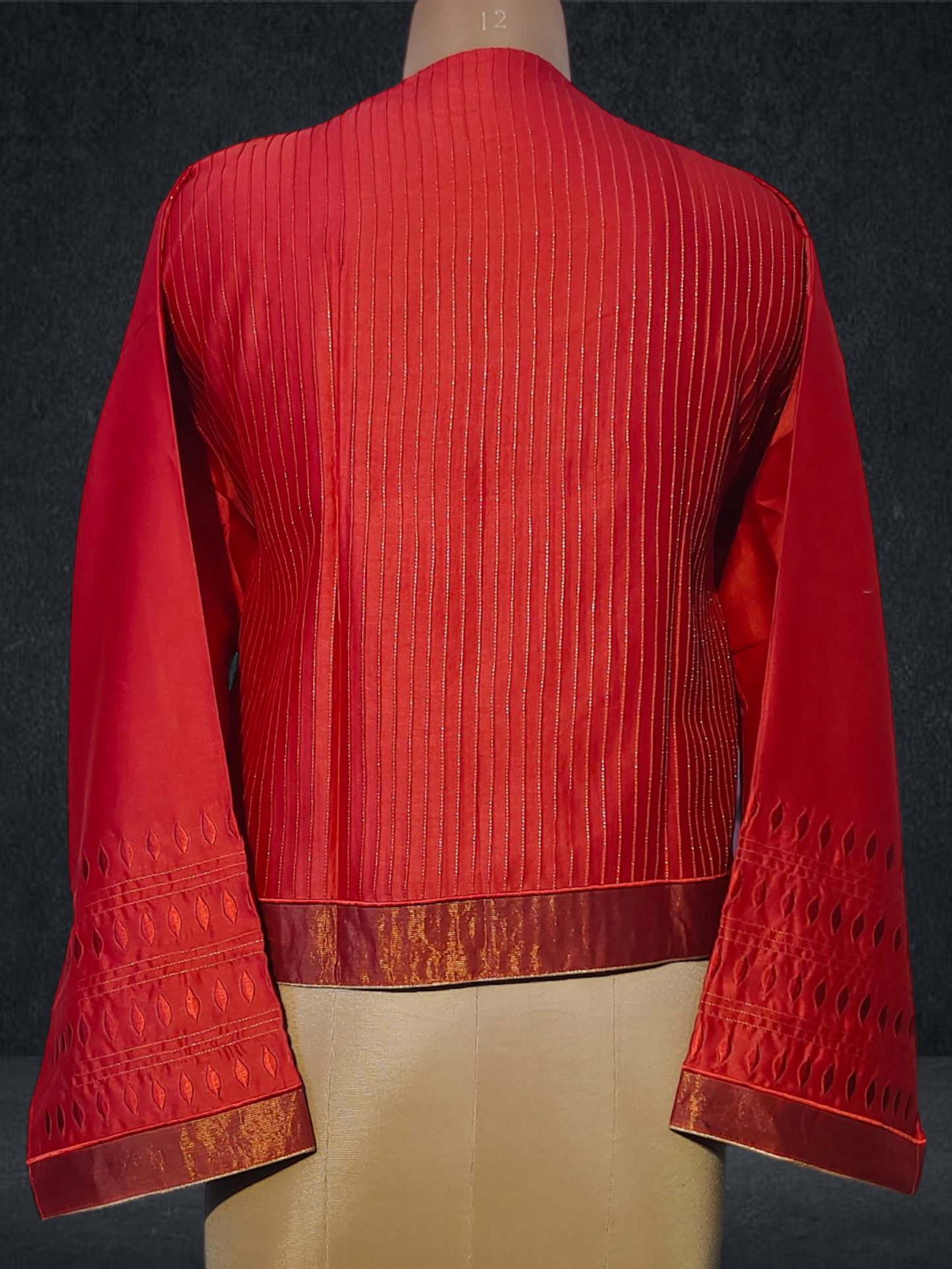 Semistitched Chanderi Ɓlouse