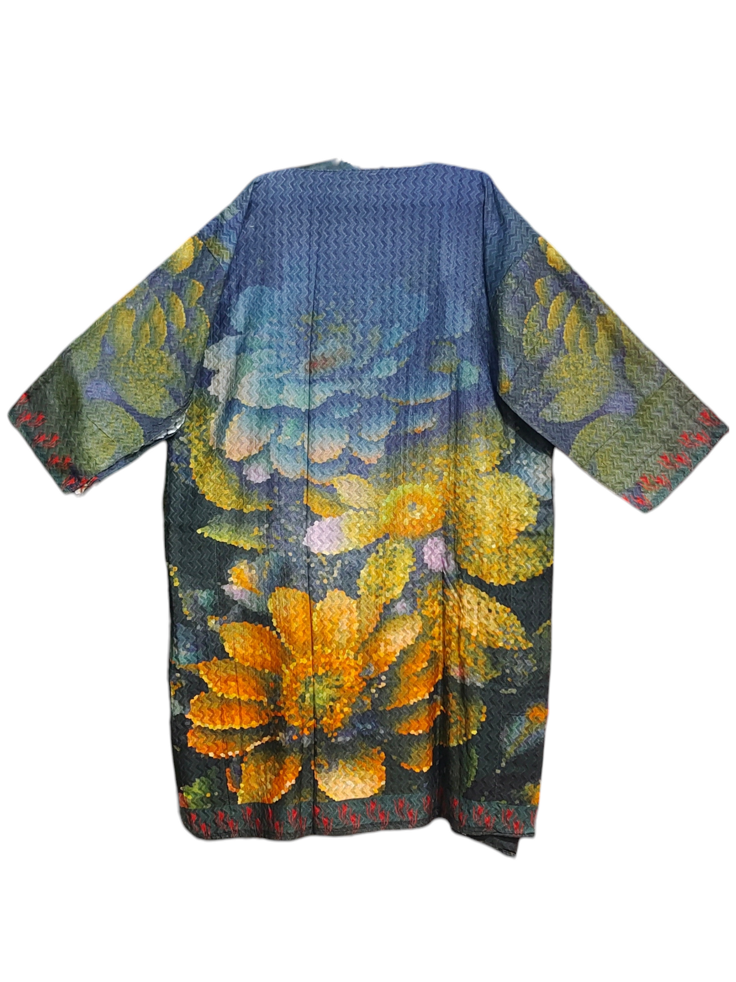 Semi Stitched Chanderi Kurta