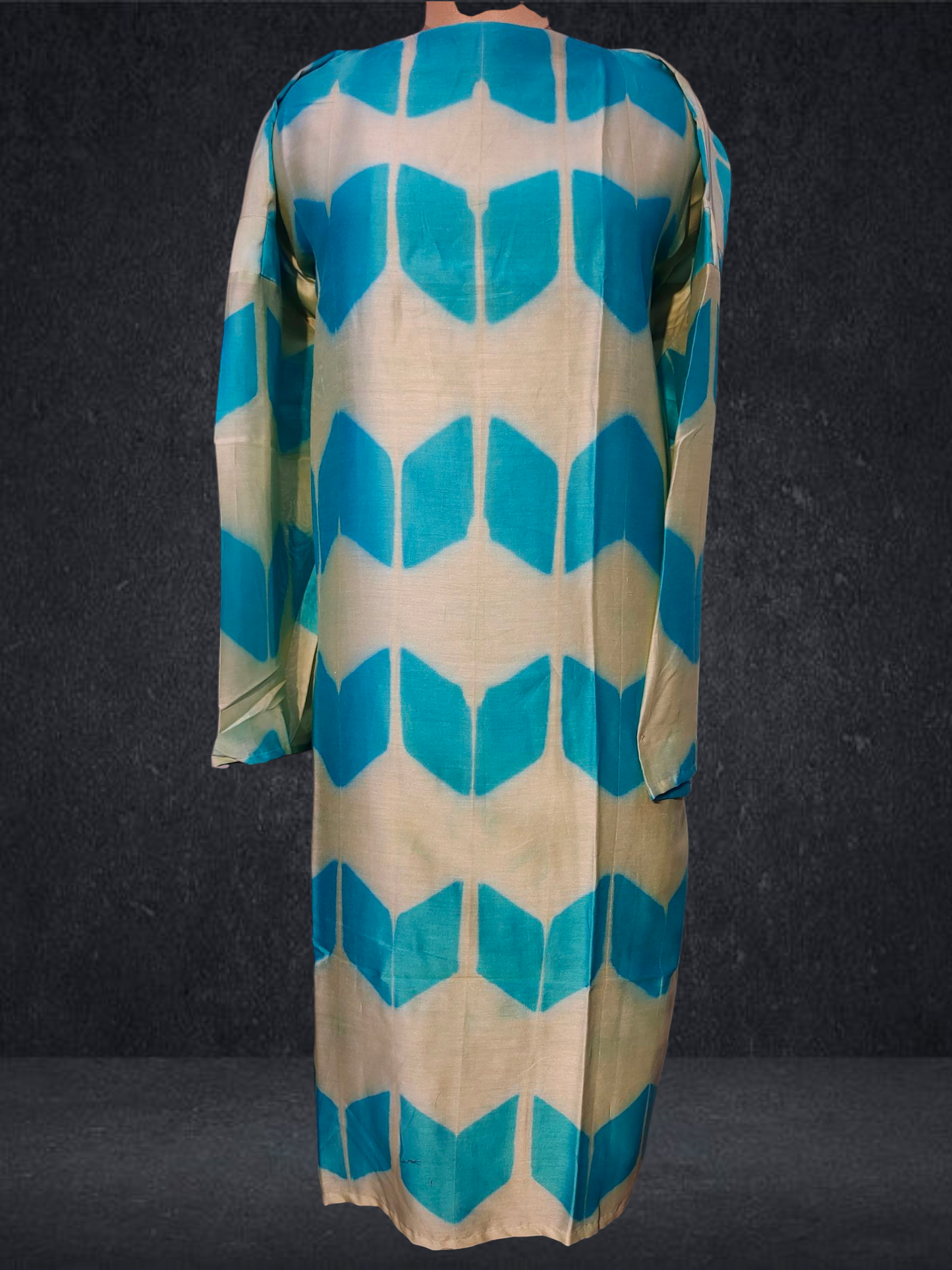 Semi Stitched Chanderi Kurta VISHAL KAPUR