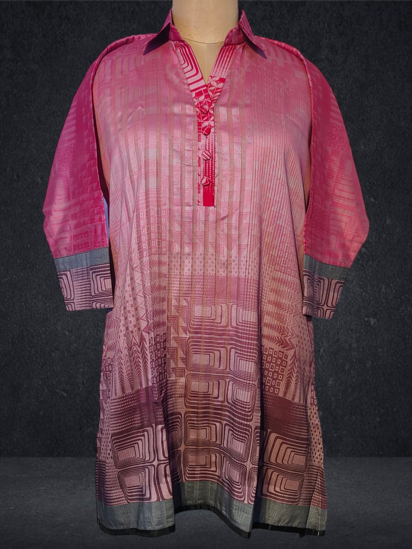 Stitched Digital Printed Short Tunic