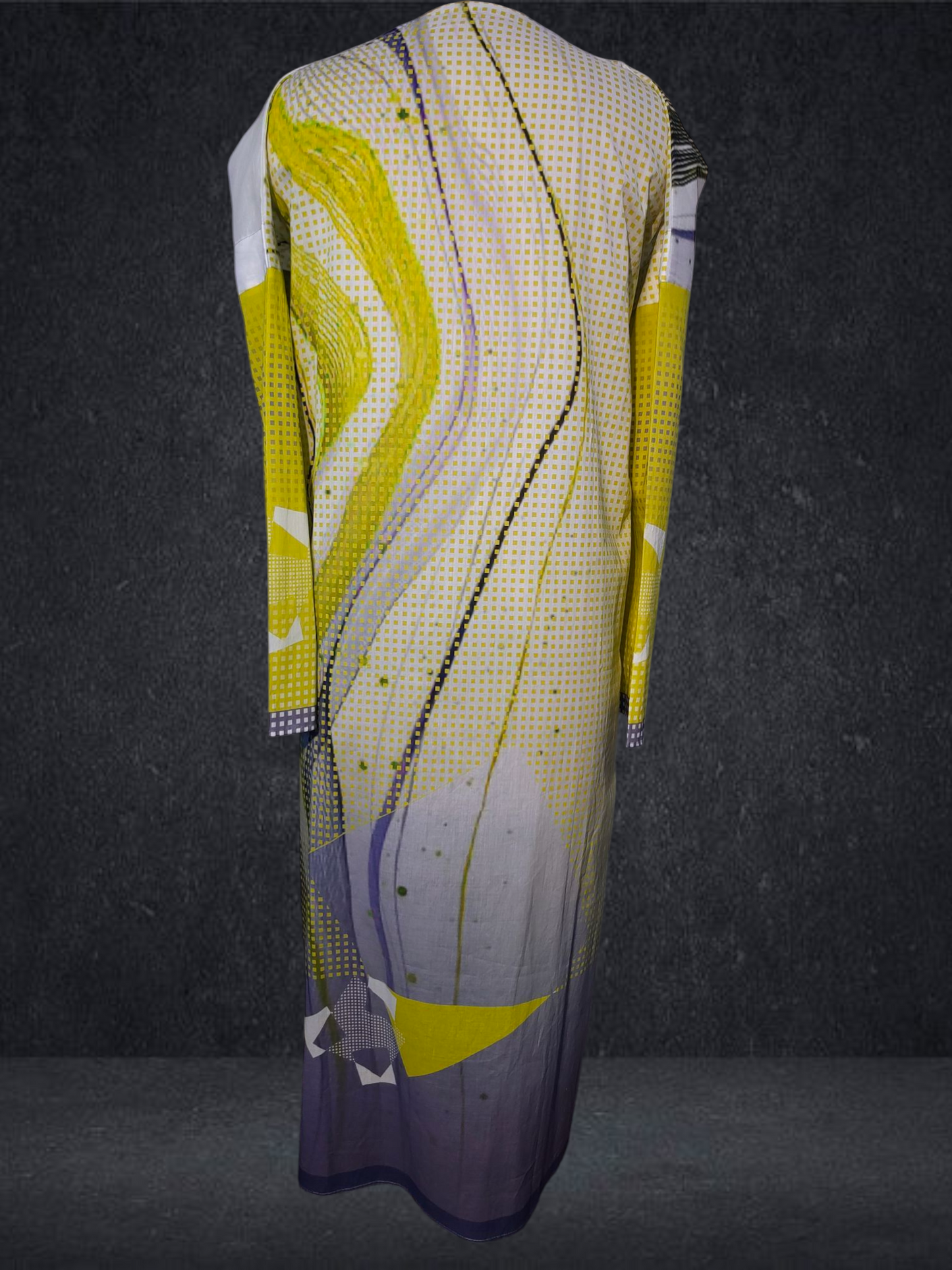 Semi Stitched Cotton Casual Kurta VISHAL KAPUR
