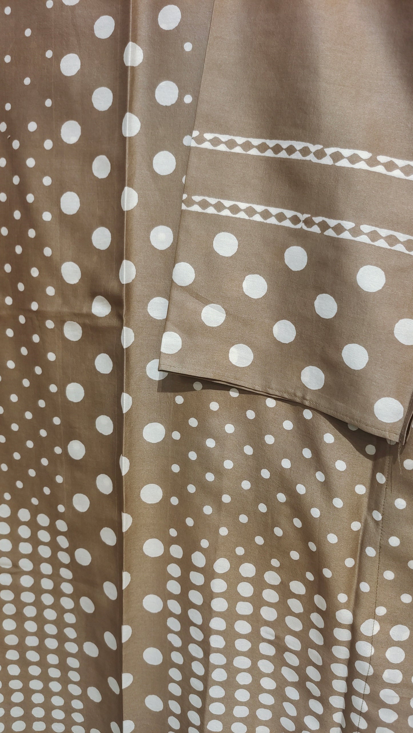 Semi Stitched Chanderi Casual kurta