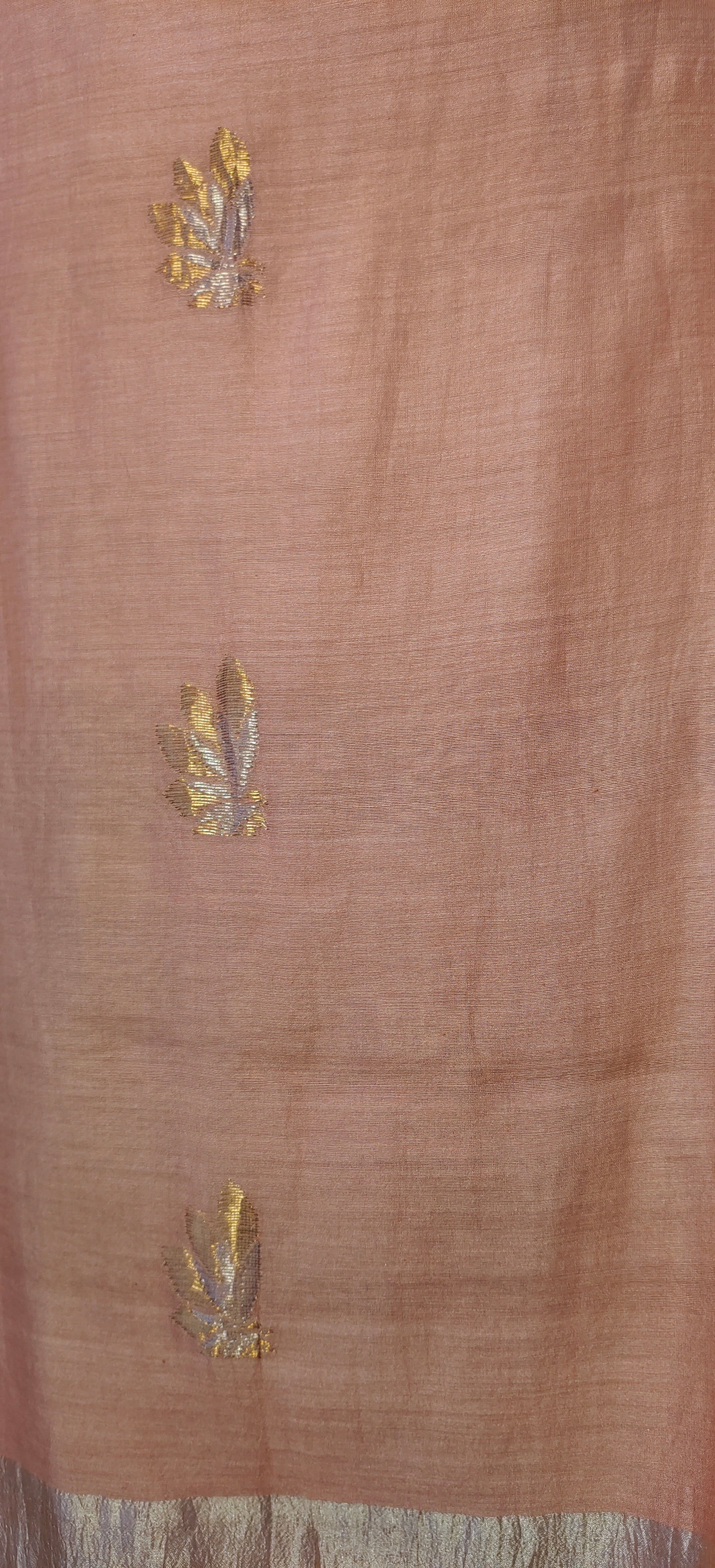Semi Stitched Formal chanderi Kurta