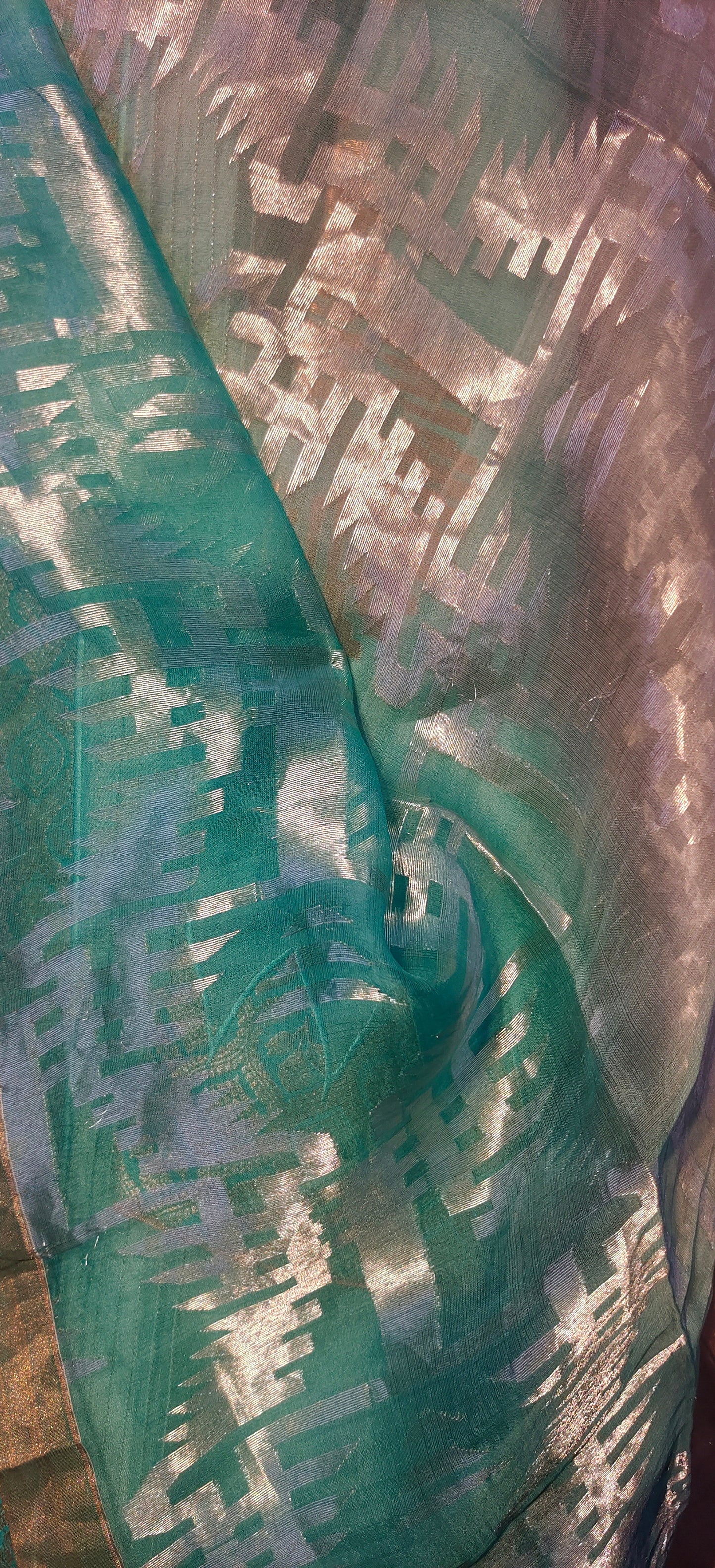 Semi Stitched Formal chanderi Suitset