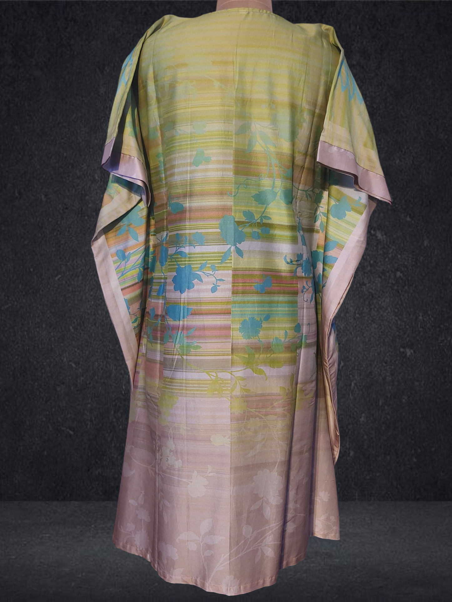 Stitched Chanderi Digital Printed Kaftan VISHAL KAPUR STUDIO