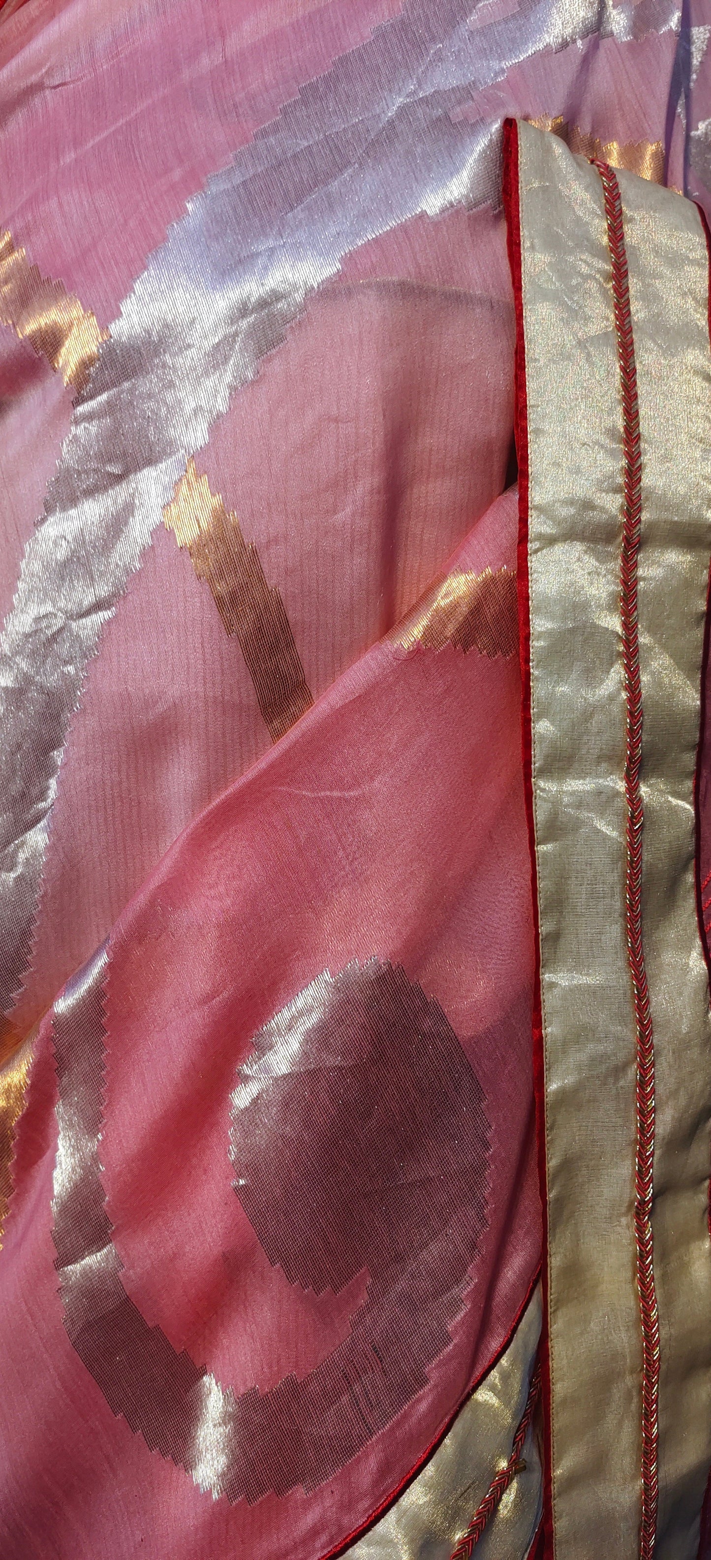 Formal Chanderi Zari Woven Saree VISHAL KAPUR