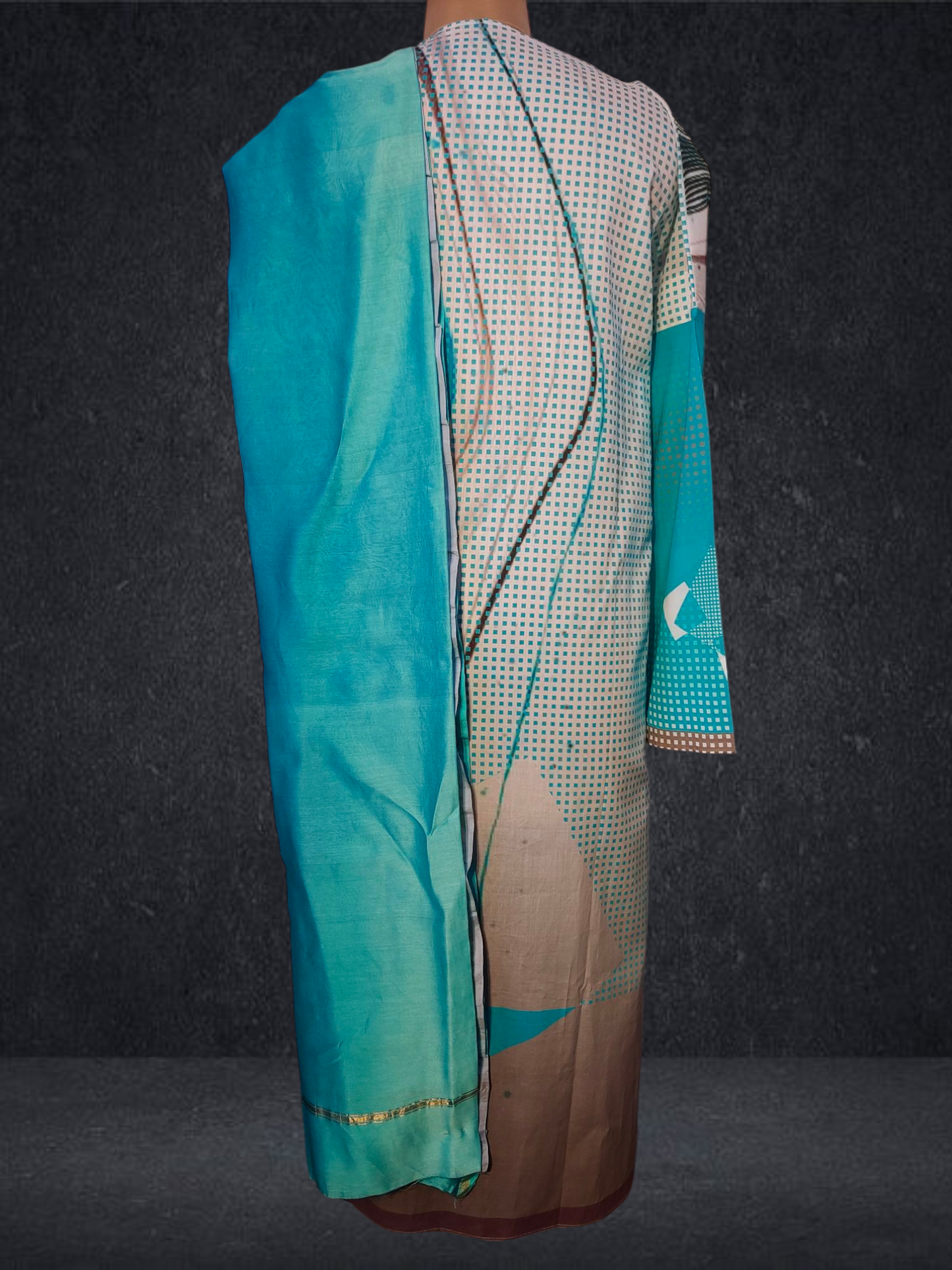 Semi Stitched Cotton casual Suitset VISHAL KAPUR