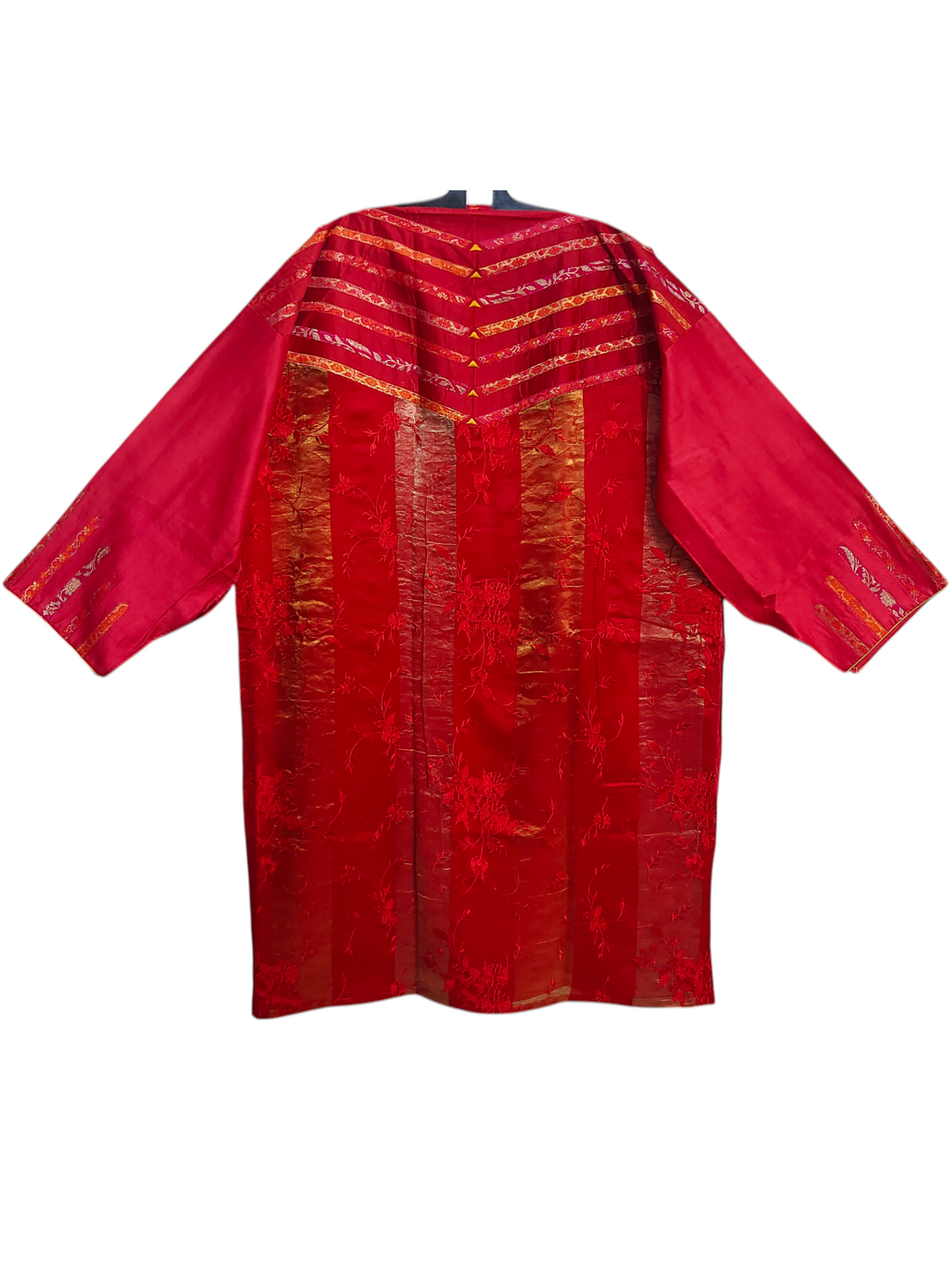 Semi Stitched Formal Chanderi Kurta