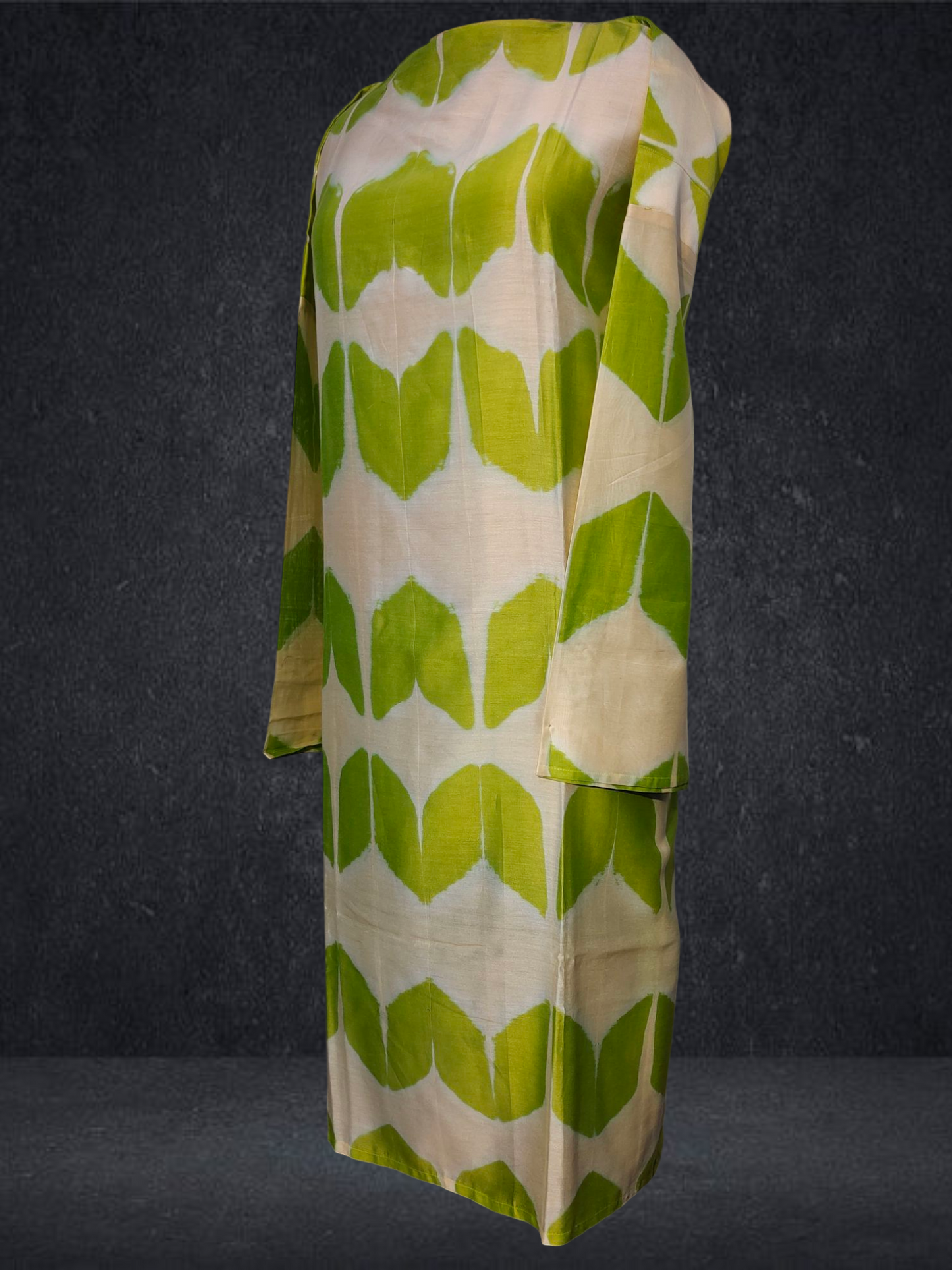 Semi Stitched Chanderi Kurta VISHAL KAPUR