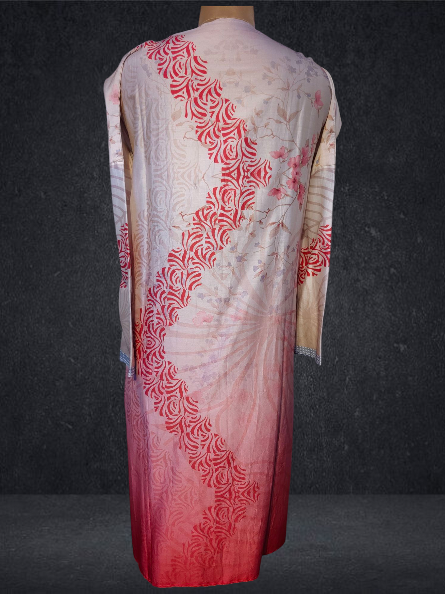 Semi Stitched Cotton Printed kurta (Copy) VISHAL KAPUR