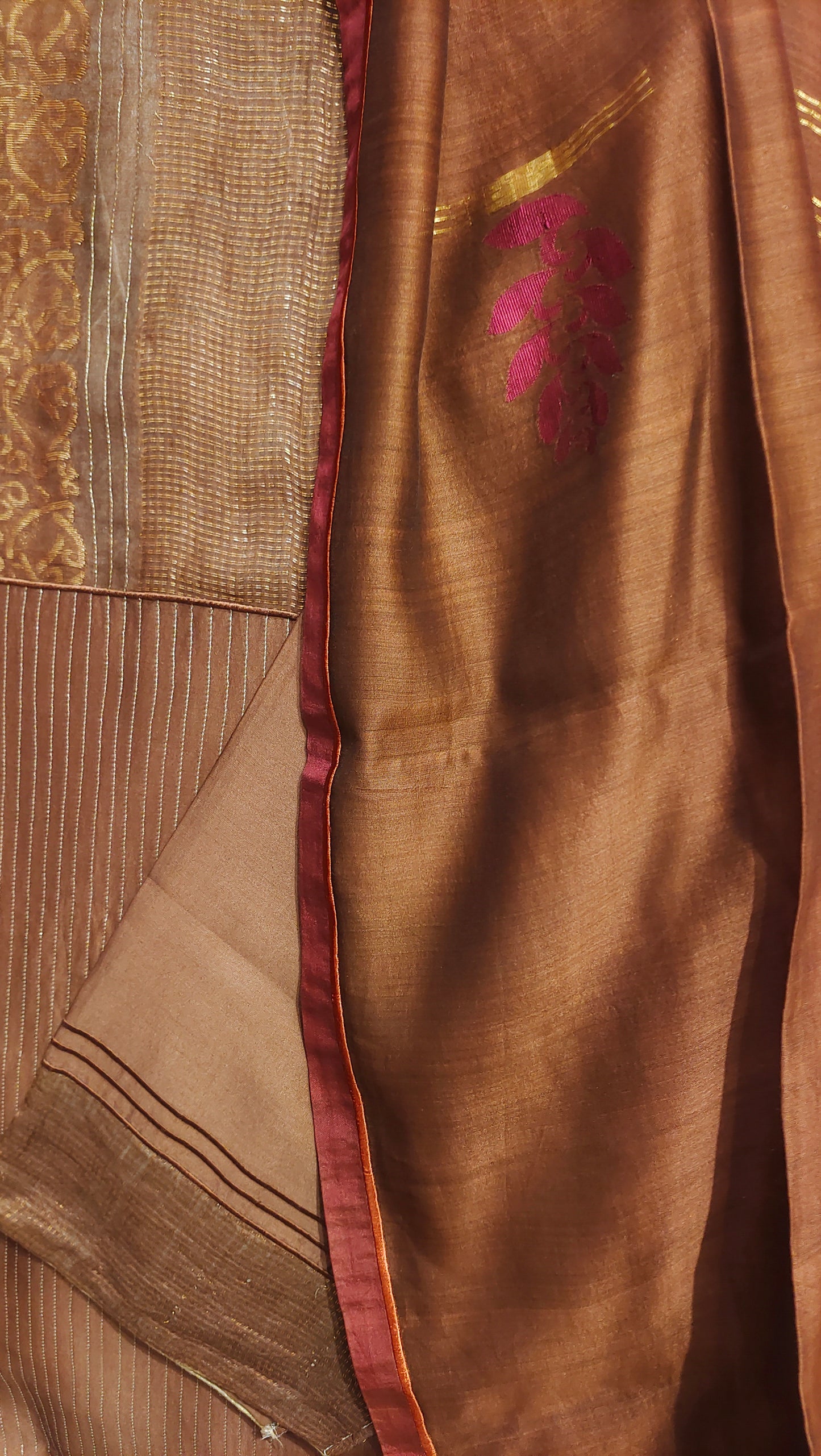 Semi Stitched Formal Chanderi Suitset