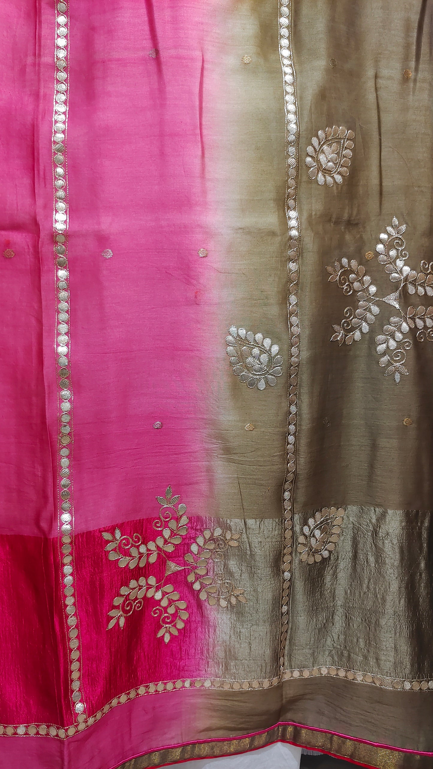 Semi Stitched Formal Chanderi Suitset