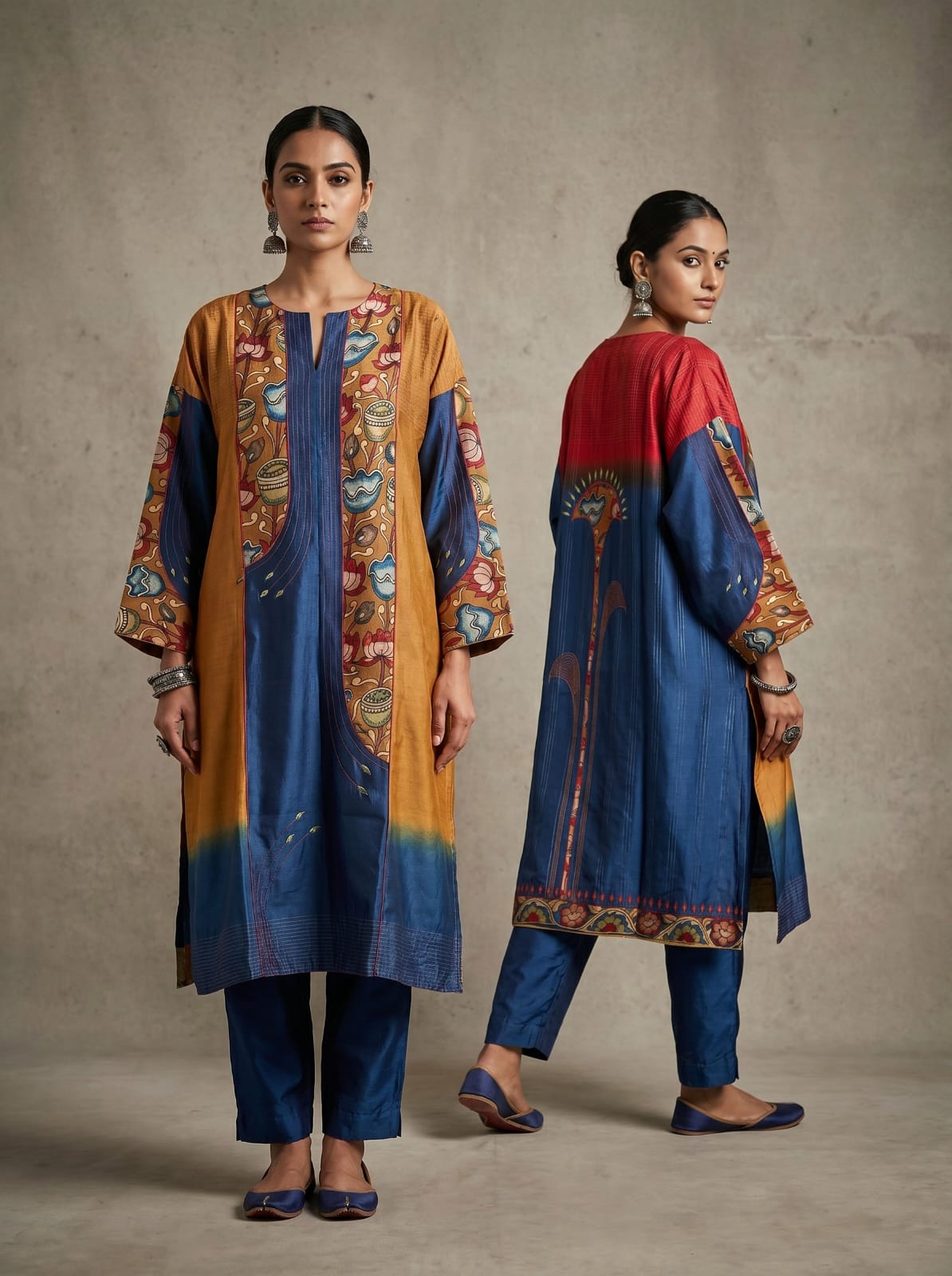 Semistitched Kurtas