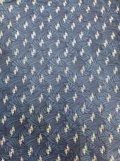 Indigo printed cotton Mens shirt VISHAL KAPUR STUDIO