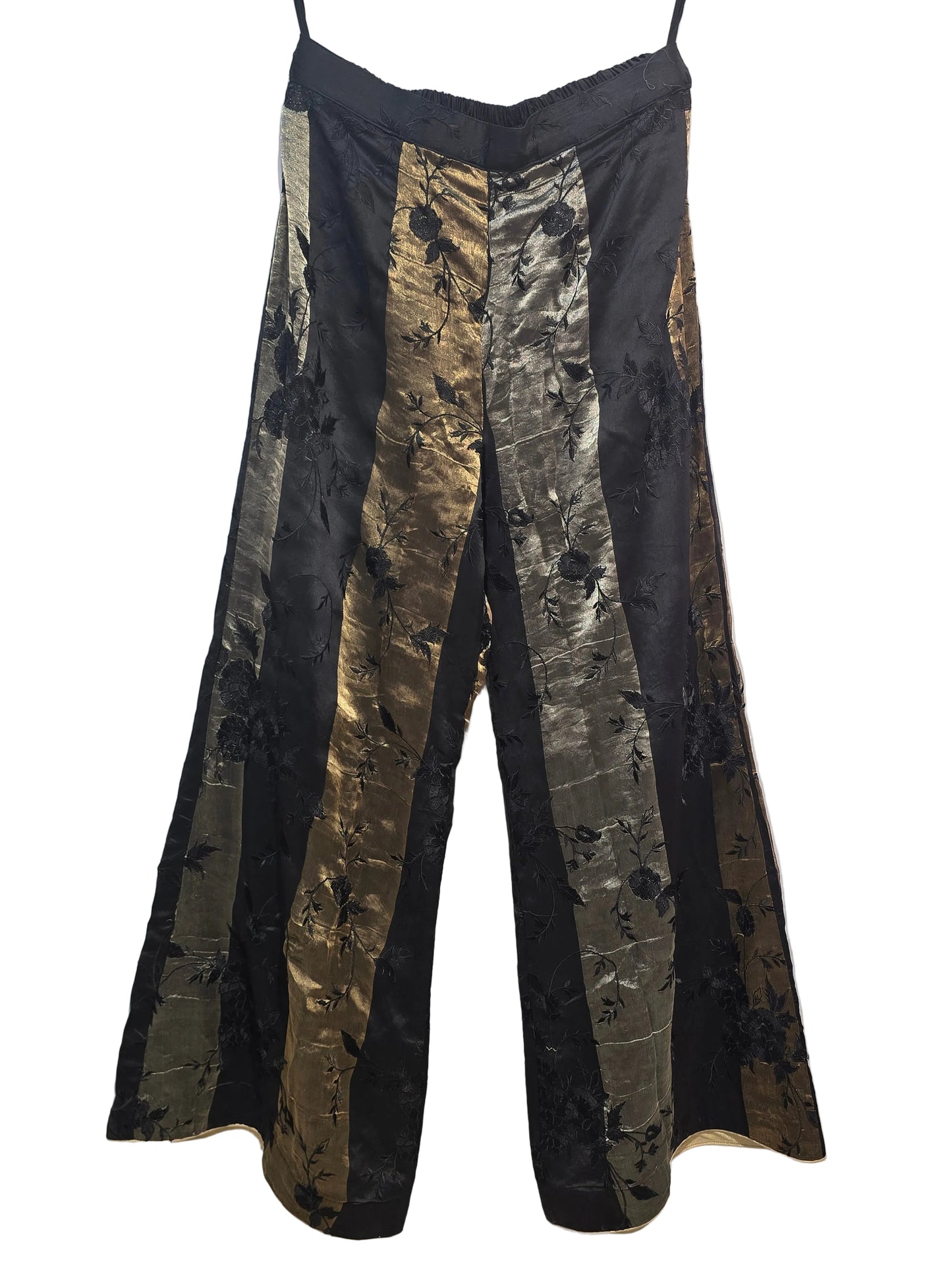 Formal chanderi Embroidered Palazzo pant