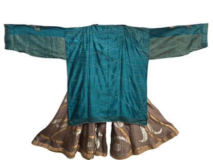 Stitched tunic with sharara set