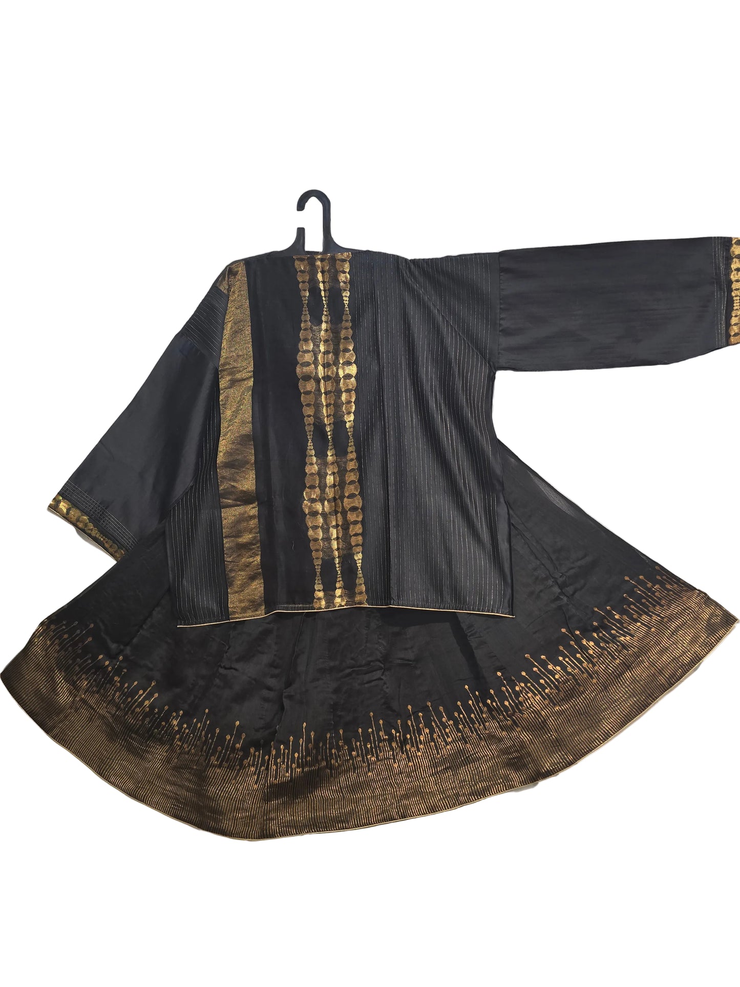 Semi stitched Formal Skirtset