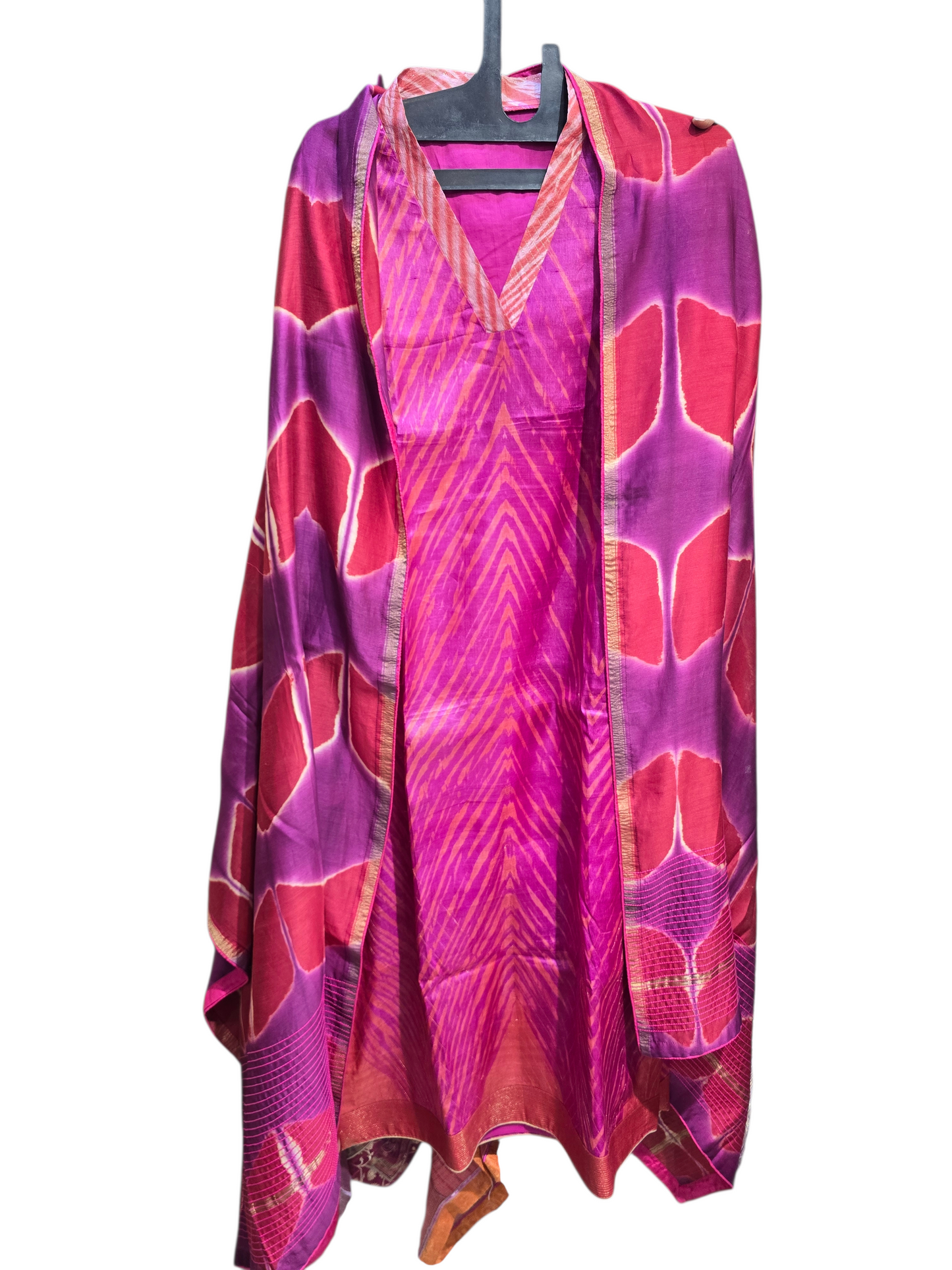 Semi Stitched Formal silk Suitset