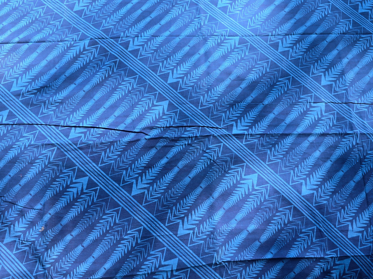 Customised indigo kurta set