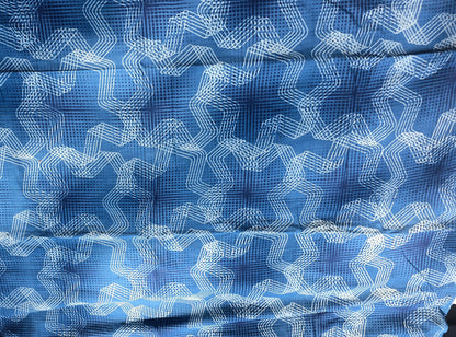 Customised indigo kurta set