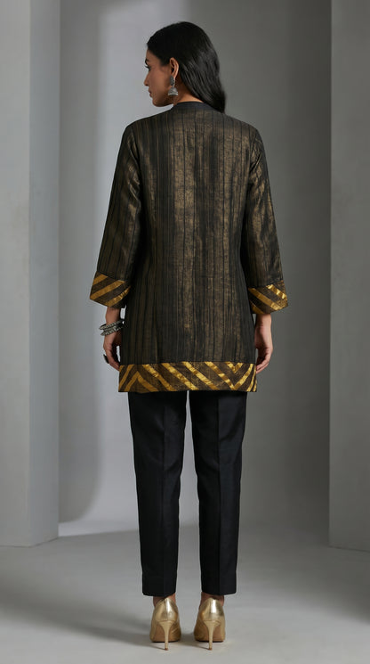 Stitched Chanderi Formal Jacket