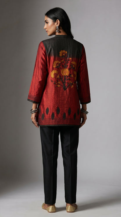 Stitched Chanderi Formal Jacket