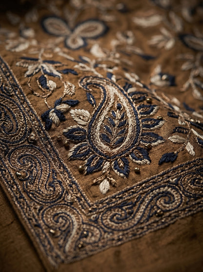 Formal Made to Order Embroidered Dupatta