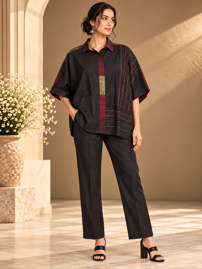 Stitched Shirt Set