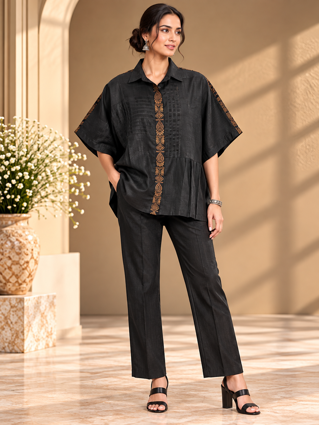 Stitched Shirt Set