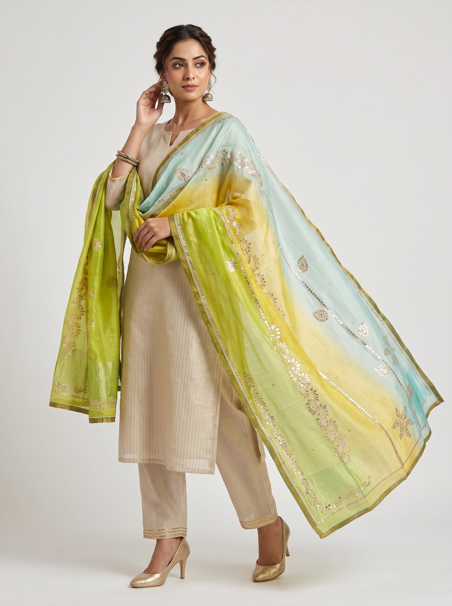 Formal Chanderi Dupatta