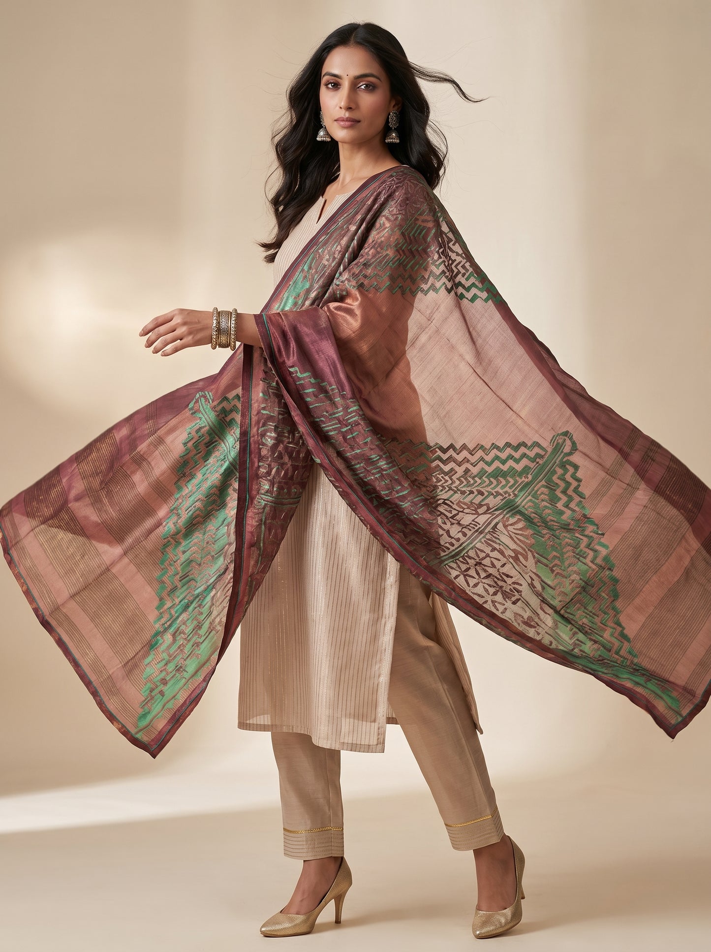 Formal Chanderi Dupatta