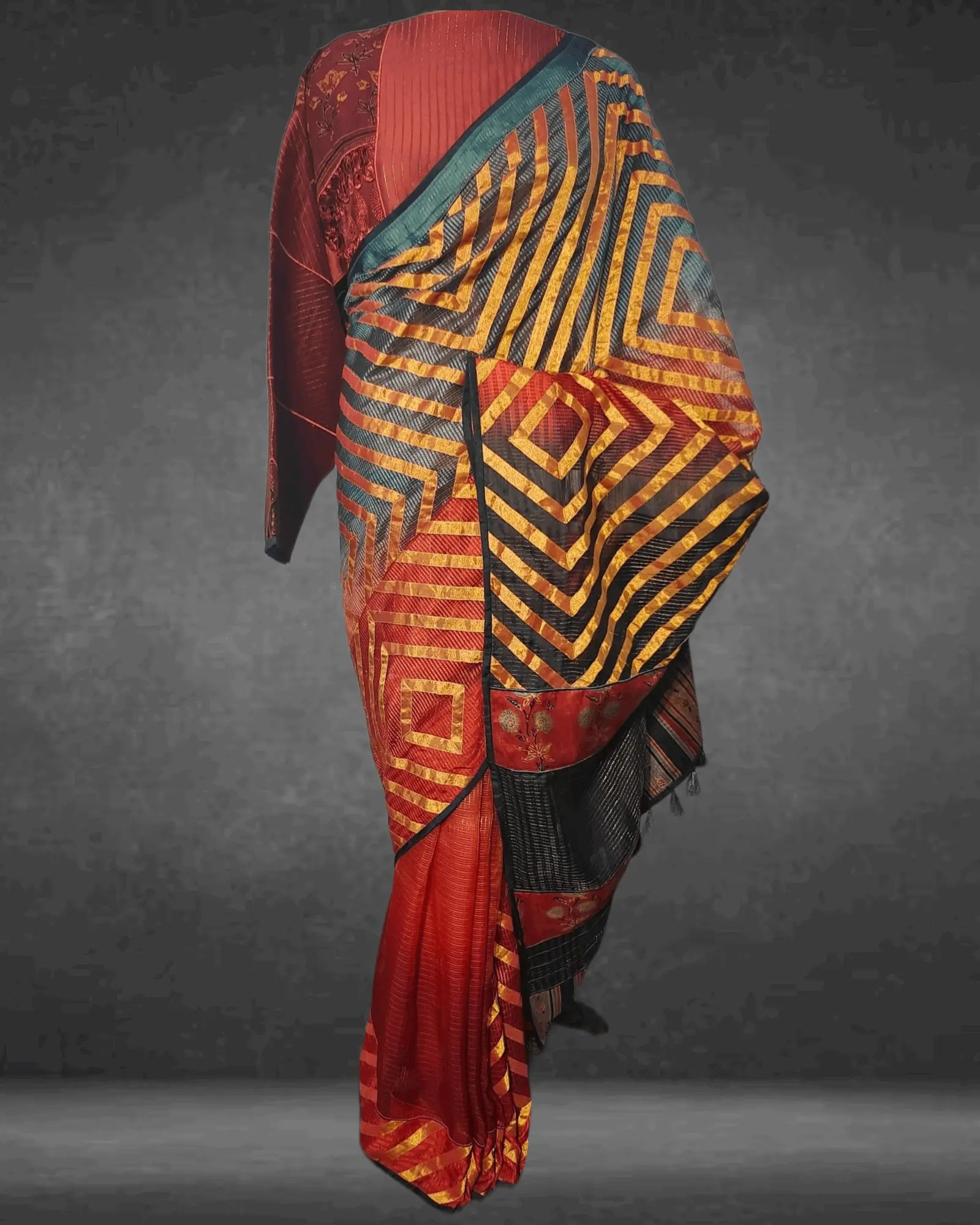 Formal Silk Saree (VKSRJUN186s) - VISHAL KAPUR